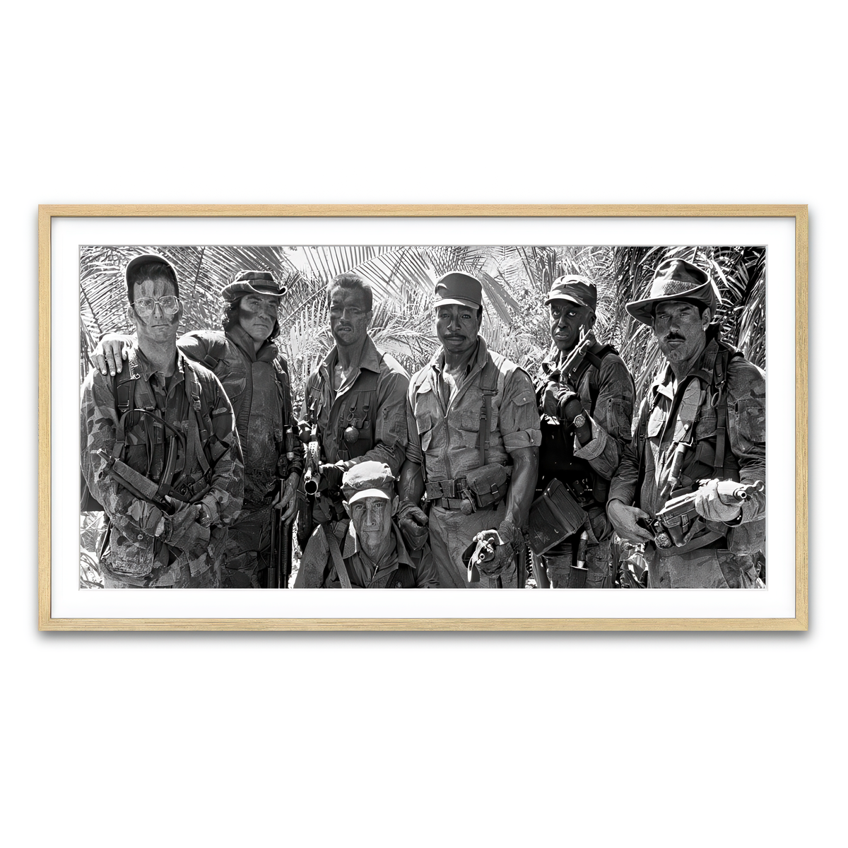 Framed Print 2x1 Natural