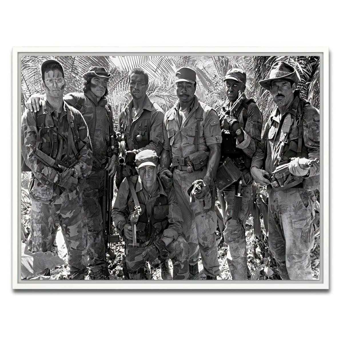 AUTO-MOCKUP WHITE | Predator Crew | 1 Piece | White Framed Canvas | group=4x3