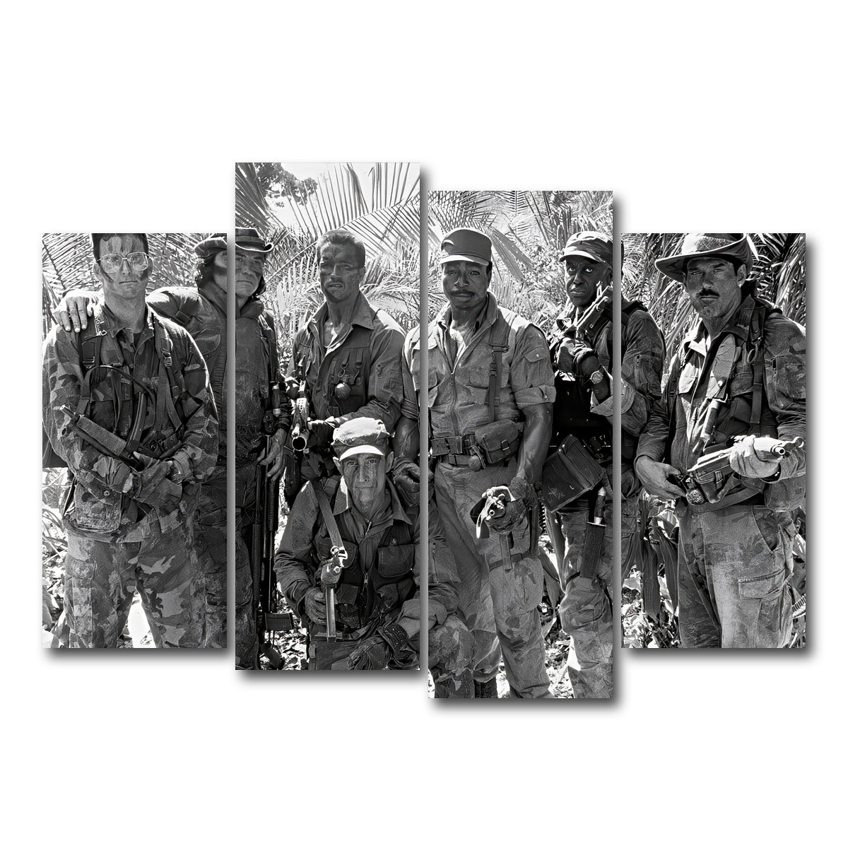 AUTO-MOCKUP WHITE | Predator Crew | 4 Piece | Gallery Wrapped | group=4_normal