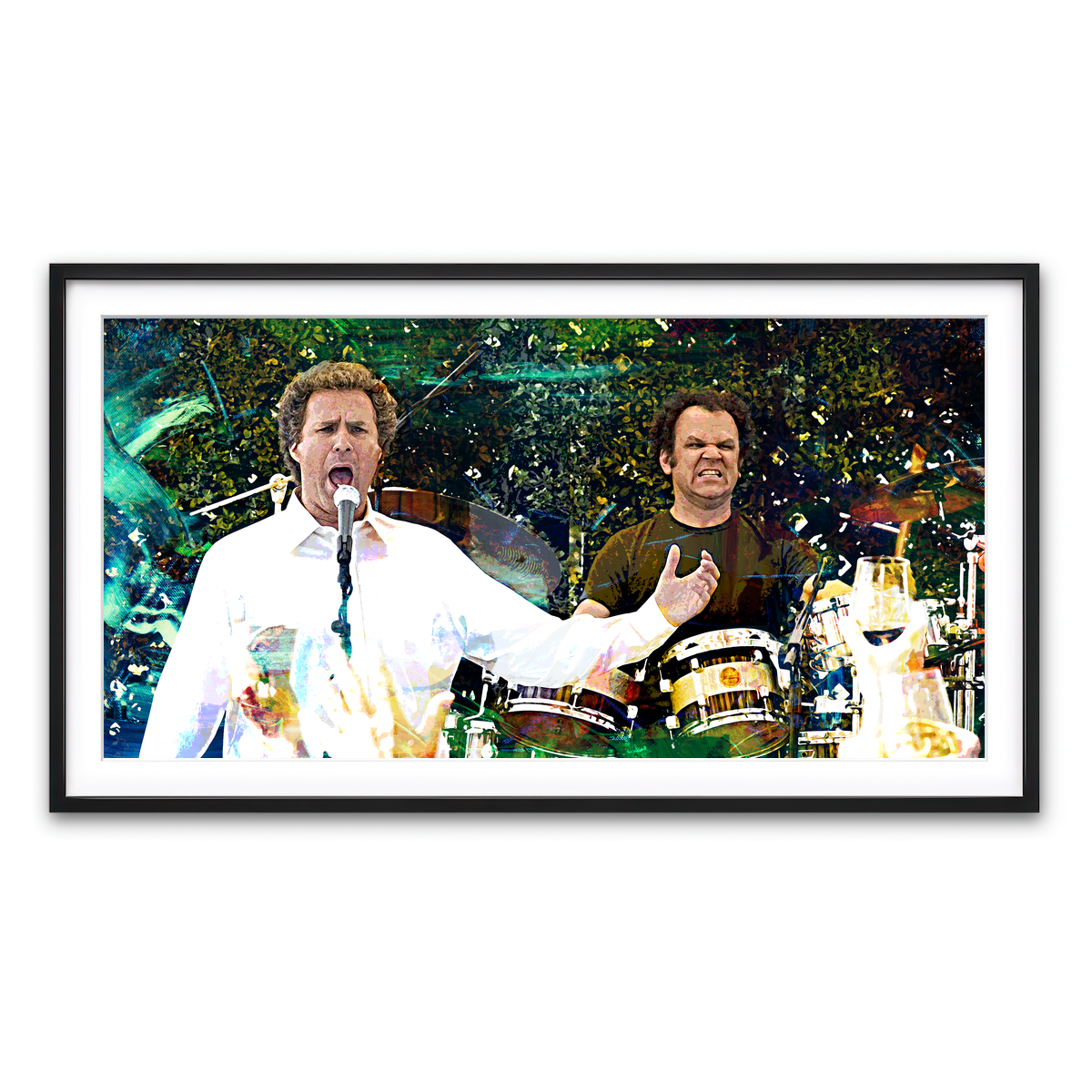 Framed Print 2x1 Black