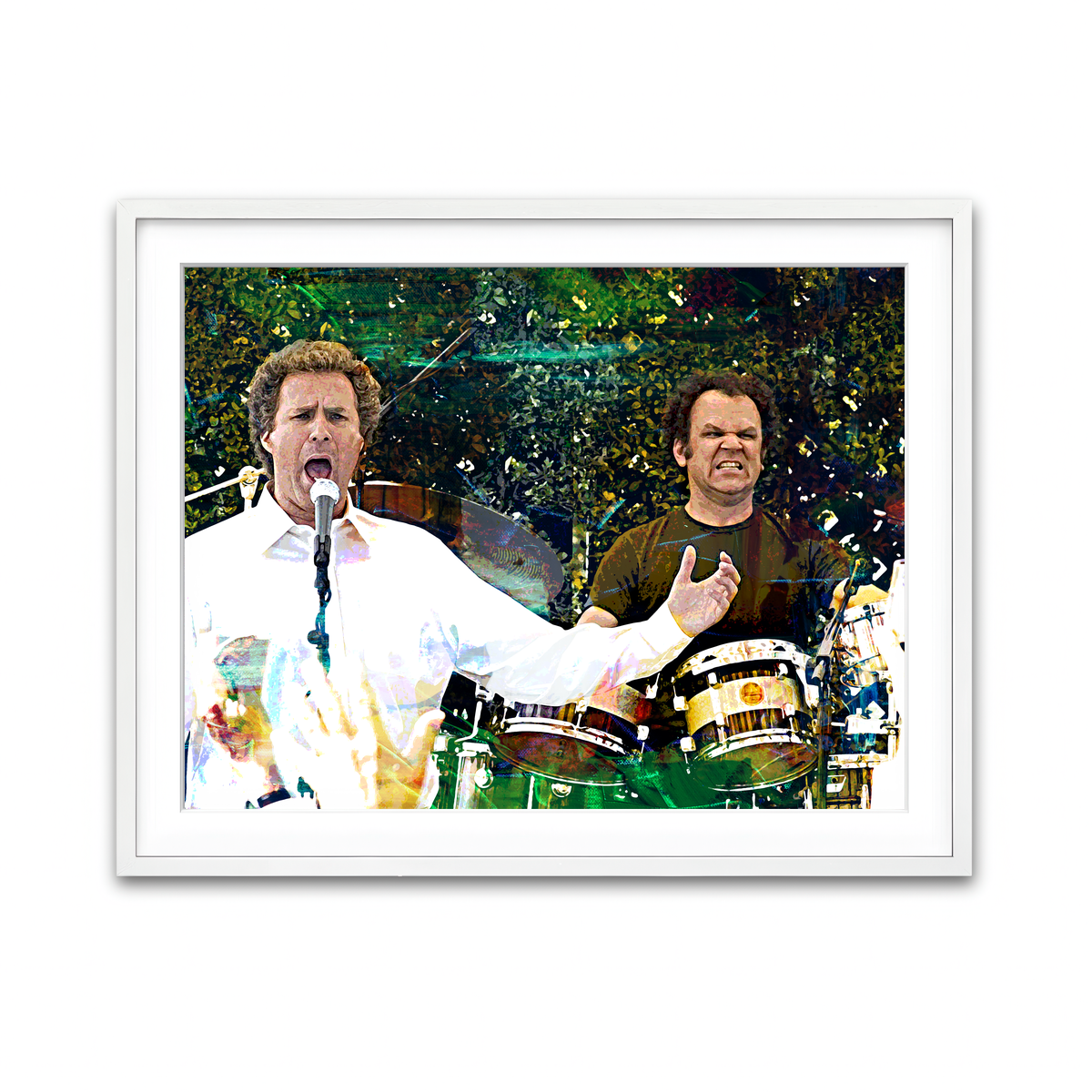 Framed Print 4x3 White