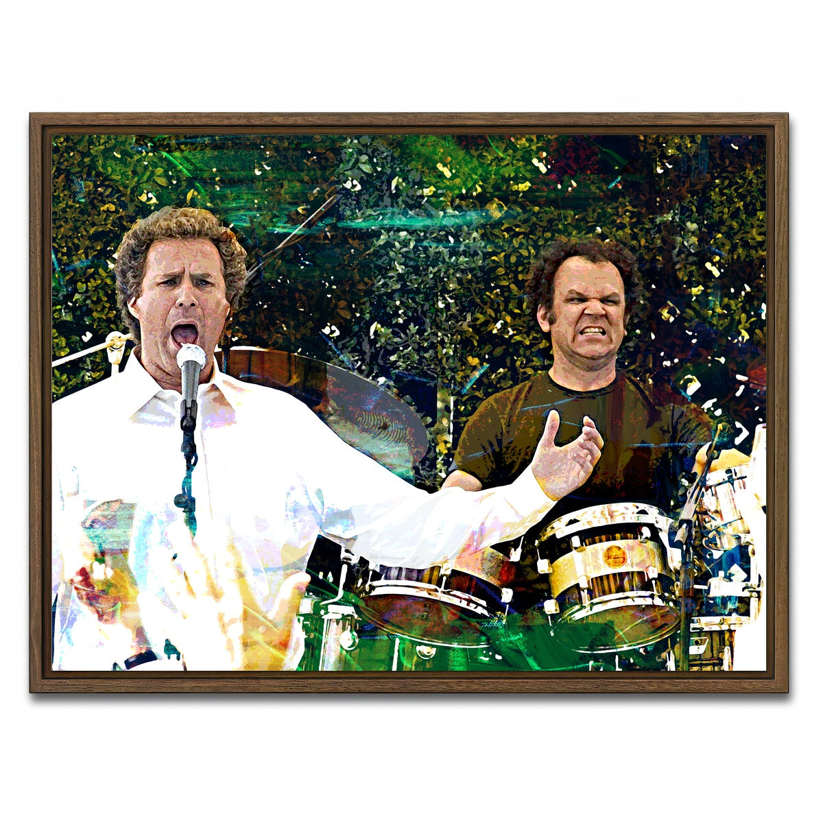 AUTO-MOCKUP WHITE | Prestige Worldwide | 1 Piece | Walnut Framed Canvas | group=4x3