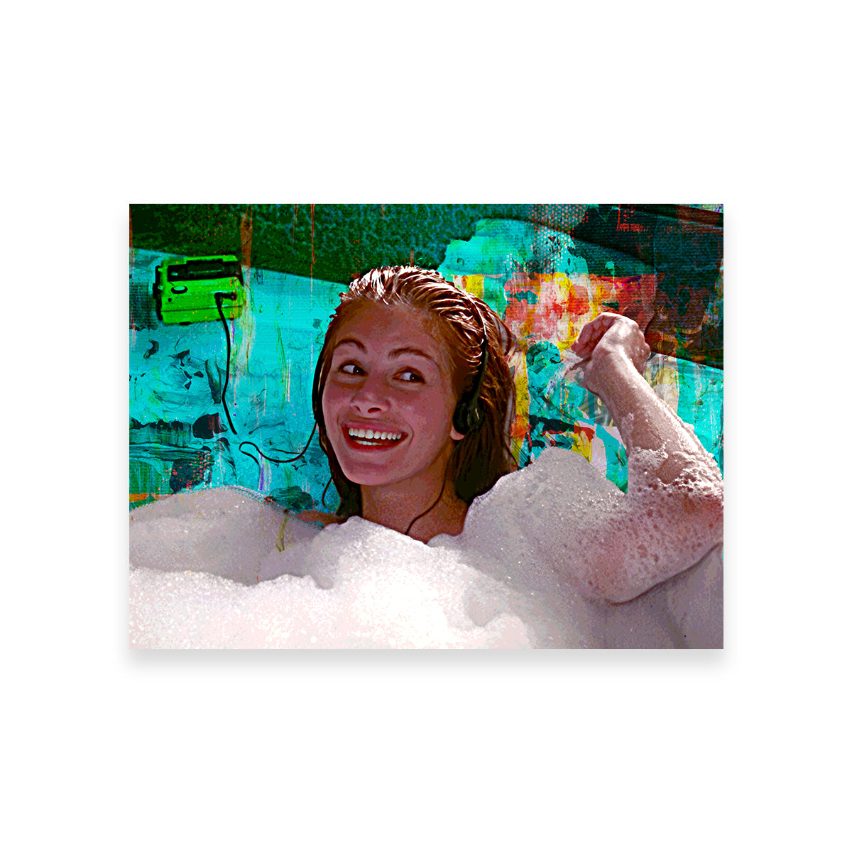 Pretty Woman Bathtub Wall Art