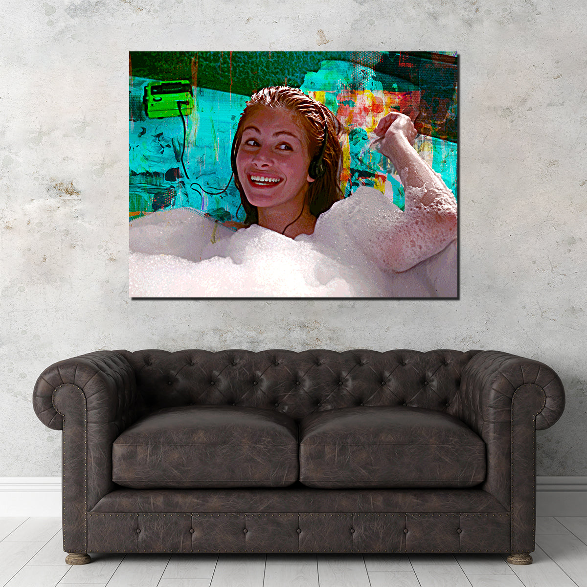 Pretty Woman Bathtub Wall Art