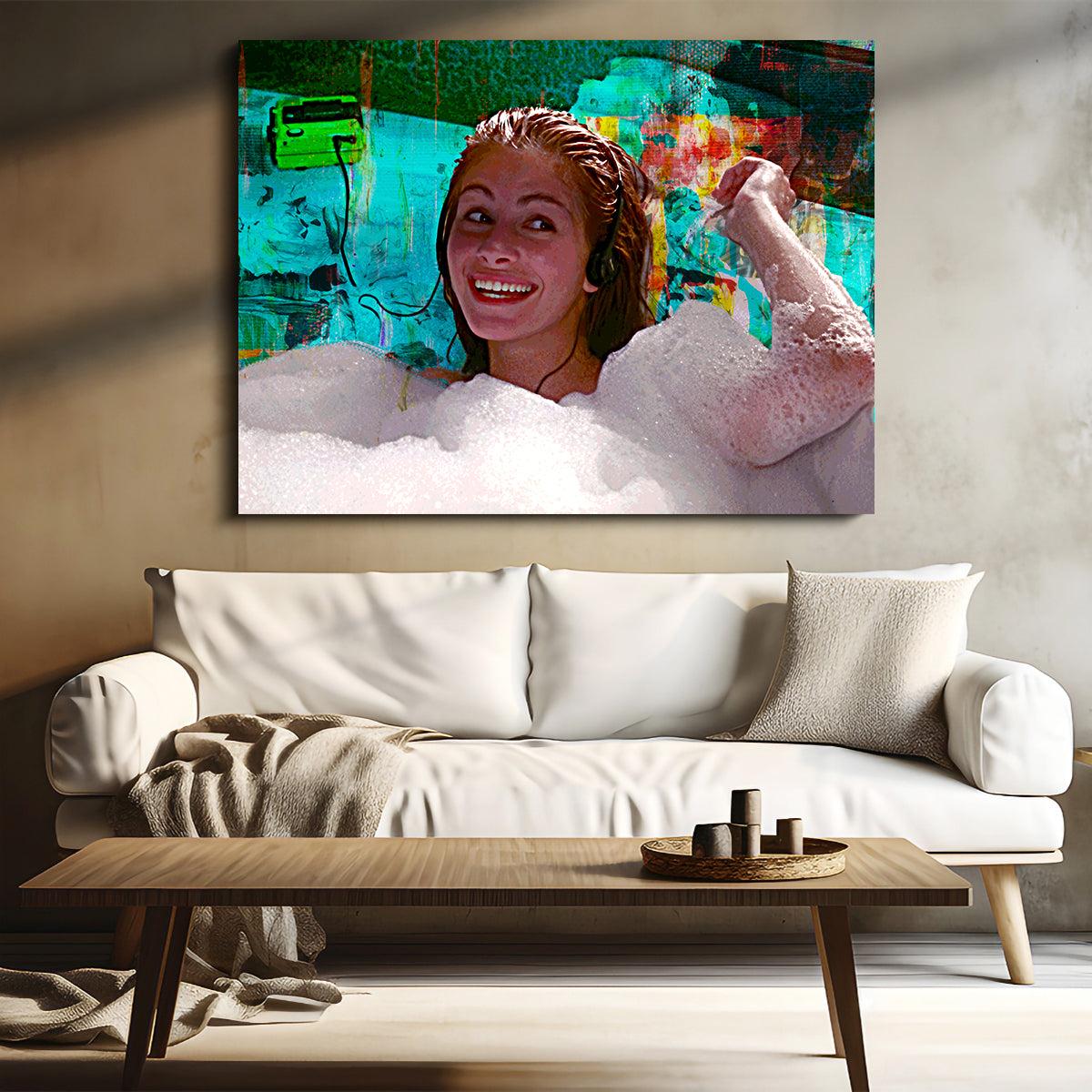 Pretty Woman Bathtub Wall Art