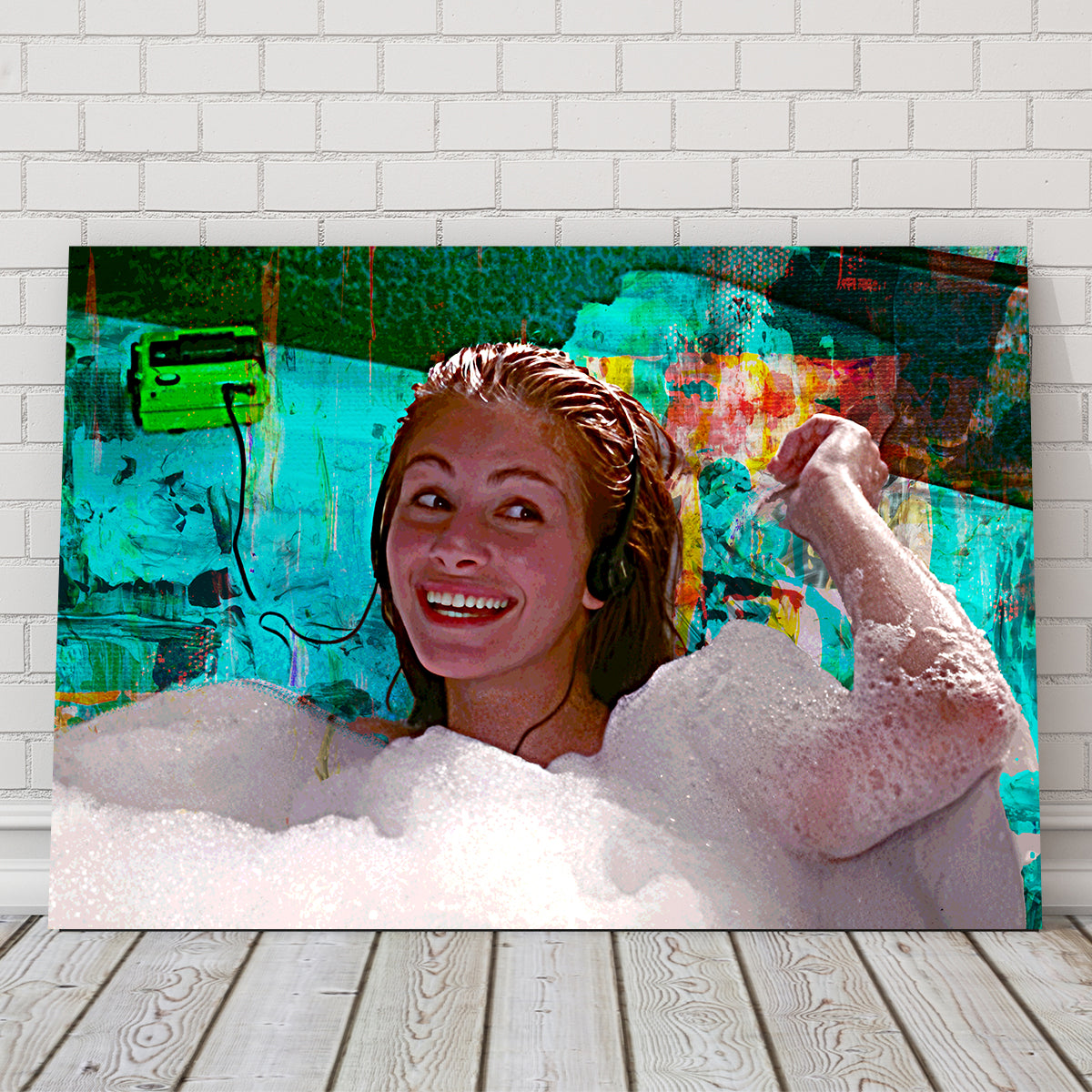 Pretty Woman Bathtub Wall Art
