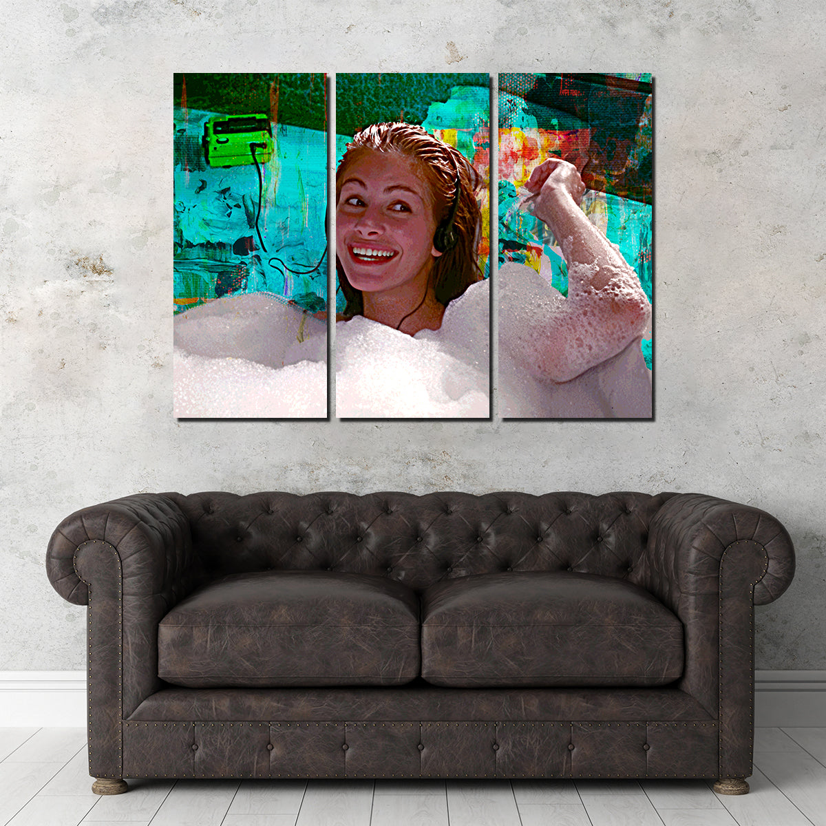 Pretty Woman Bathtub Wall Art
