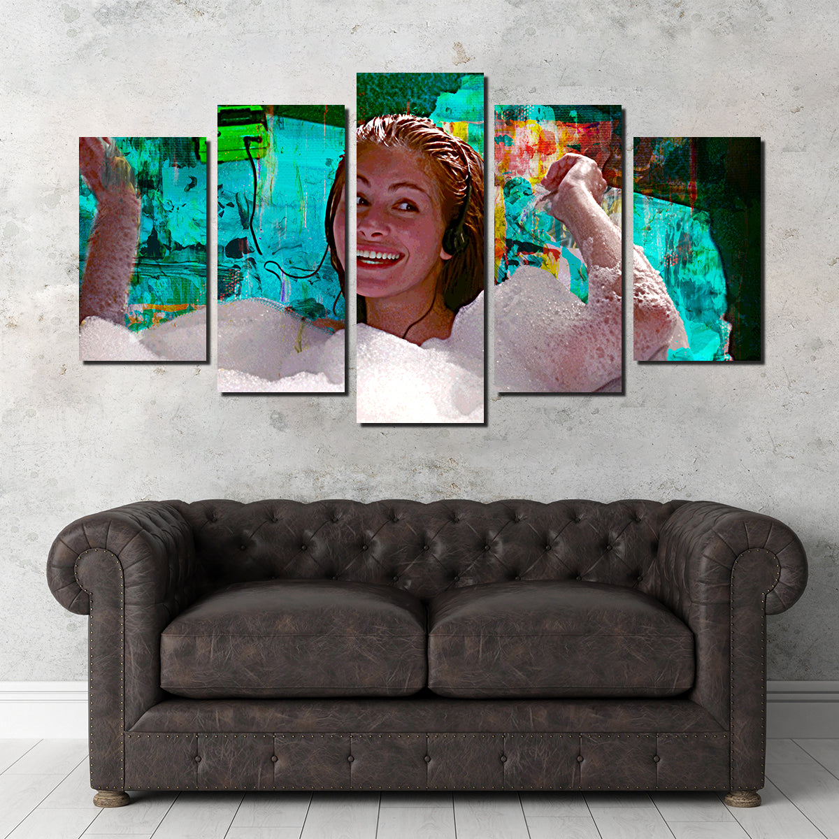 Pretty Woman Bathtub Wall Art