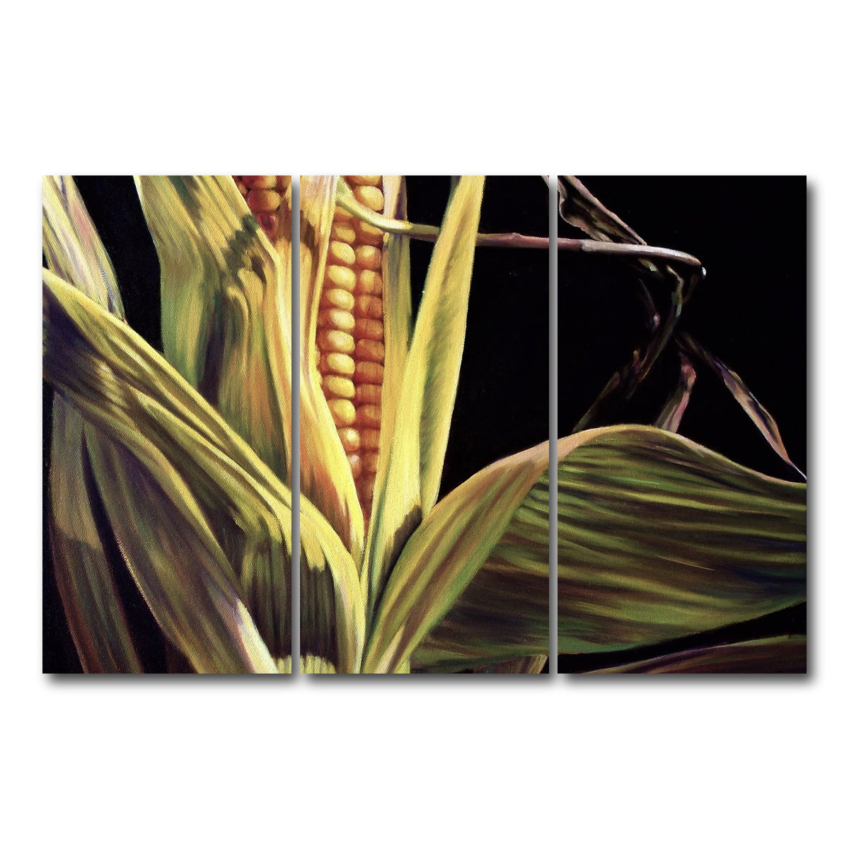 AUTO-MOCKUP WHITE | Pretty Corny | 3 Piece | Gallery Wrap Canvas | group=12x24