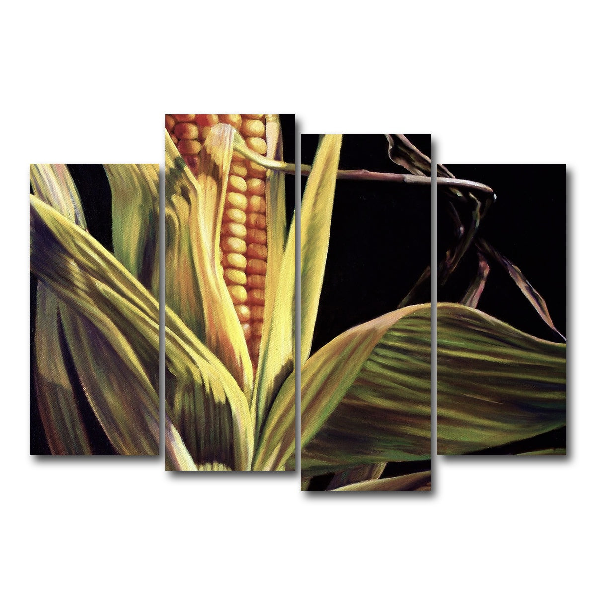 AUTO-MOCKUP WHITE | Pretty Corny | 4 Piece | Gallery Wrap Canvas | group=4_normal