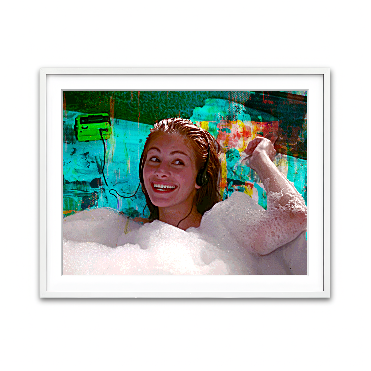 Framed Print 4x3 White