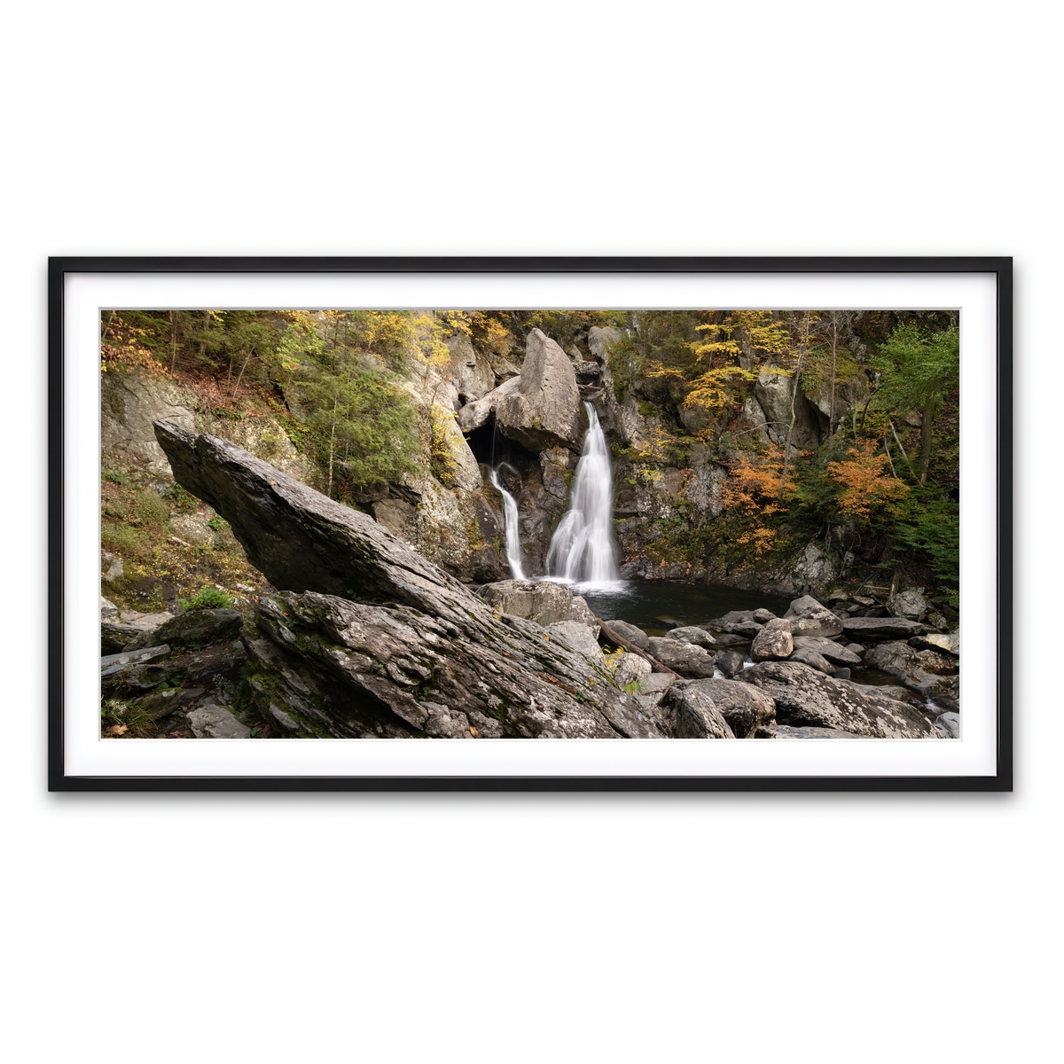 Framed Print 2x1 Black