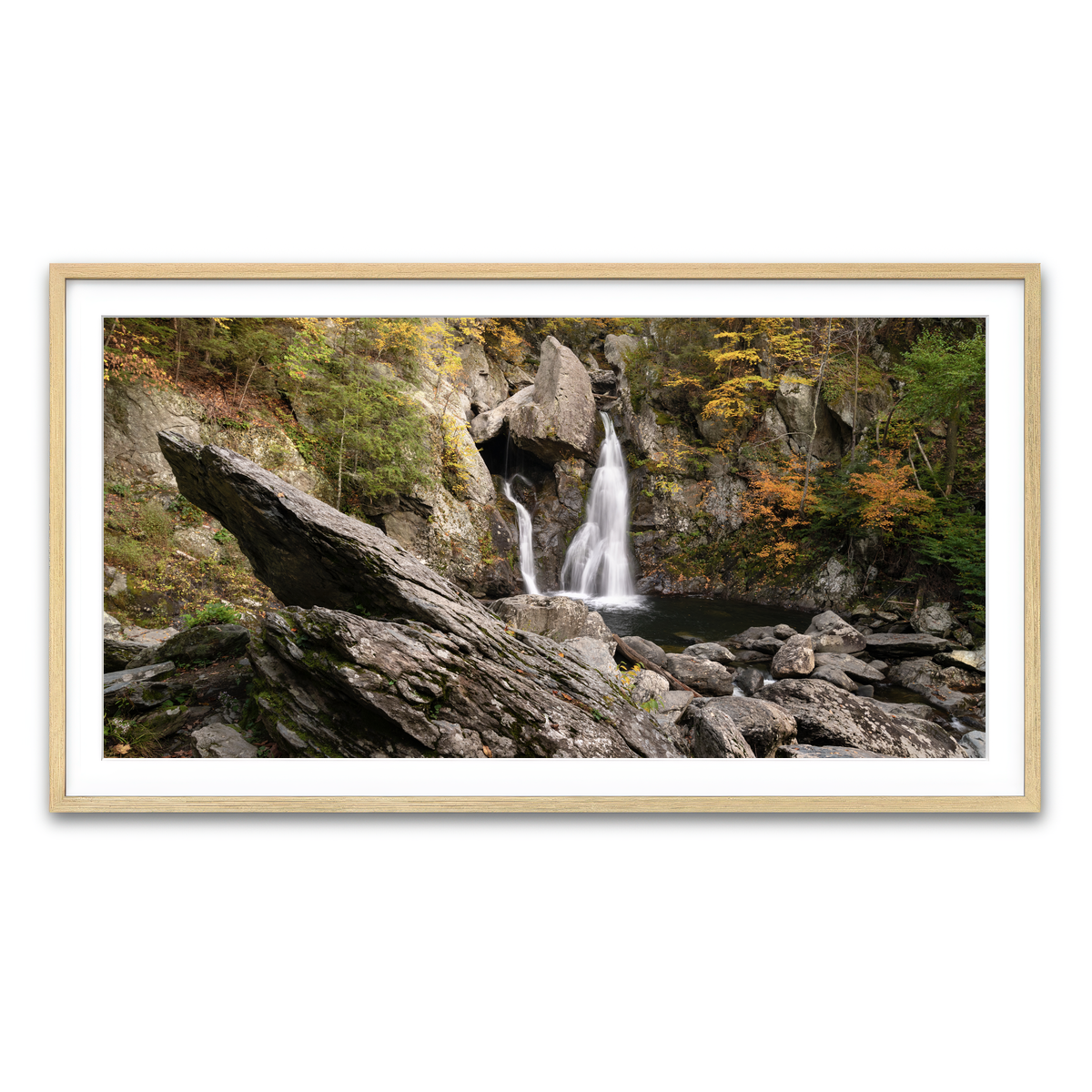 Framed Print 2x1 Natural