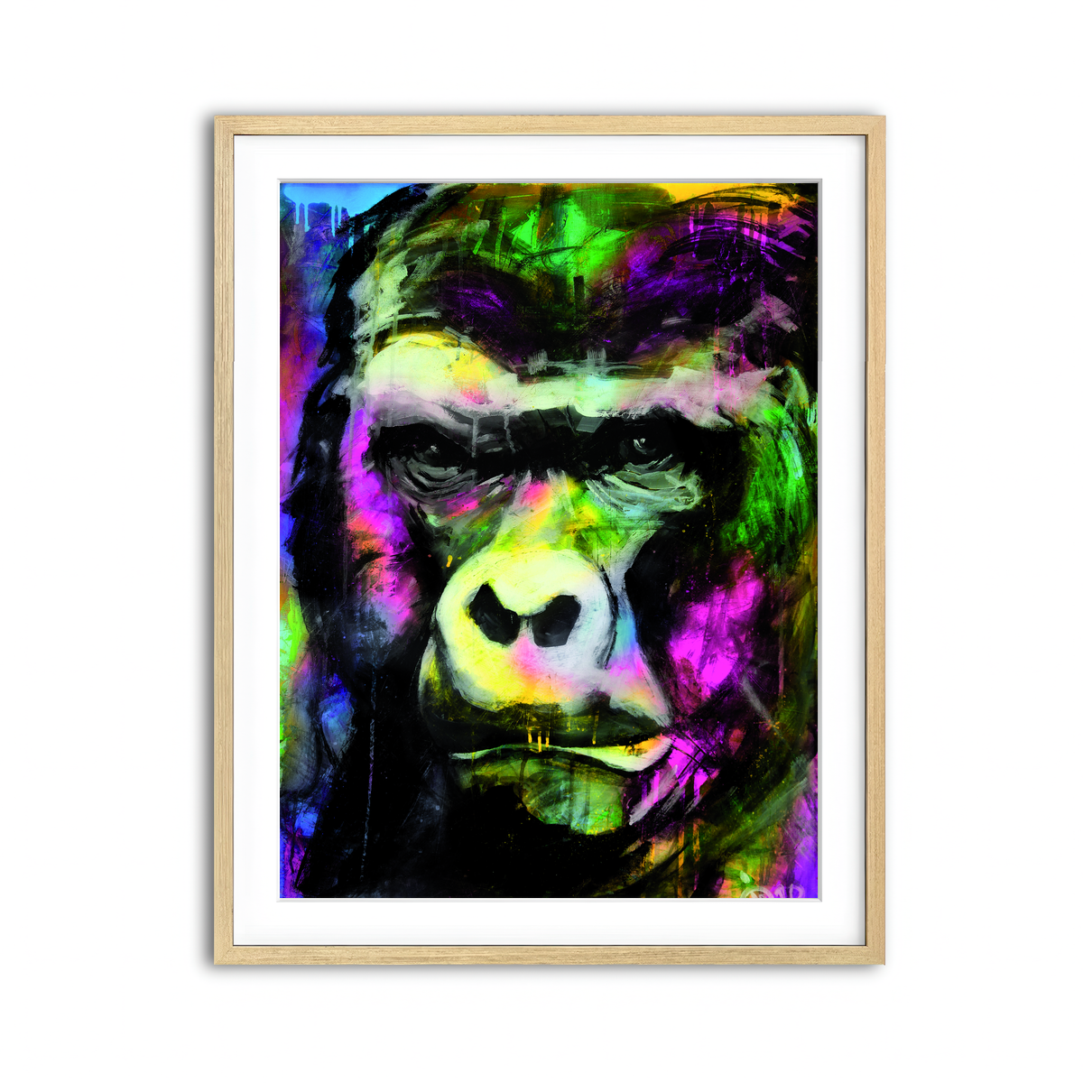 Framed Print 3x4 Natural