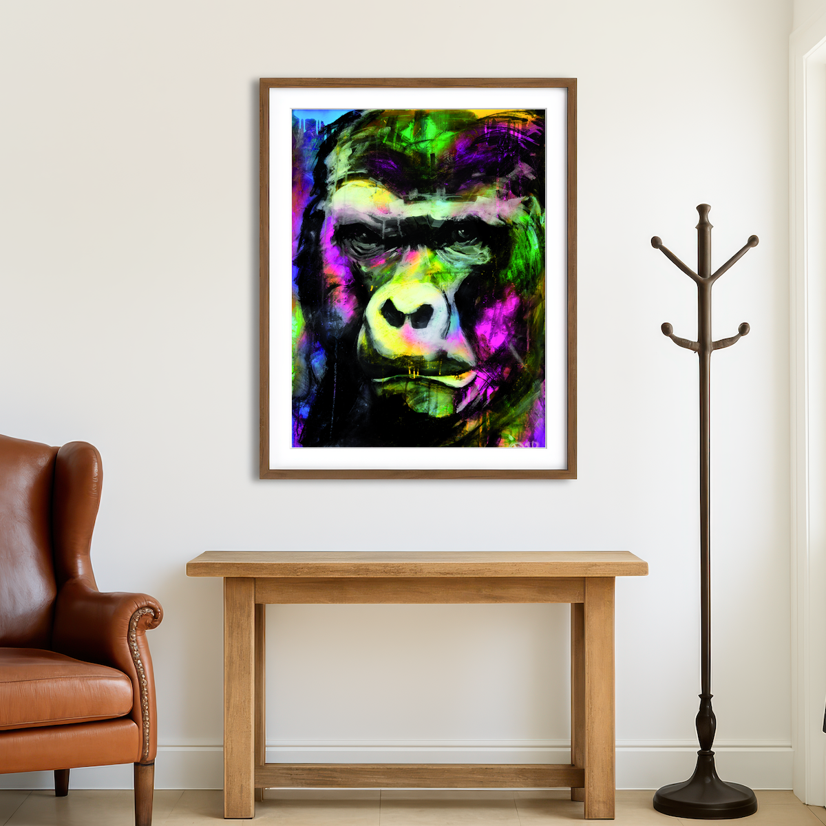 AUTO-MOCKUP ROOM | Primate 1 Wall Art
