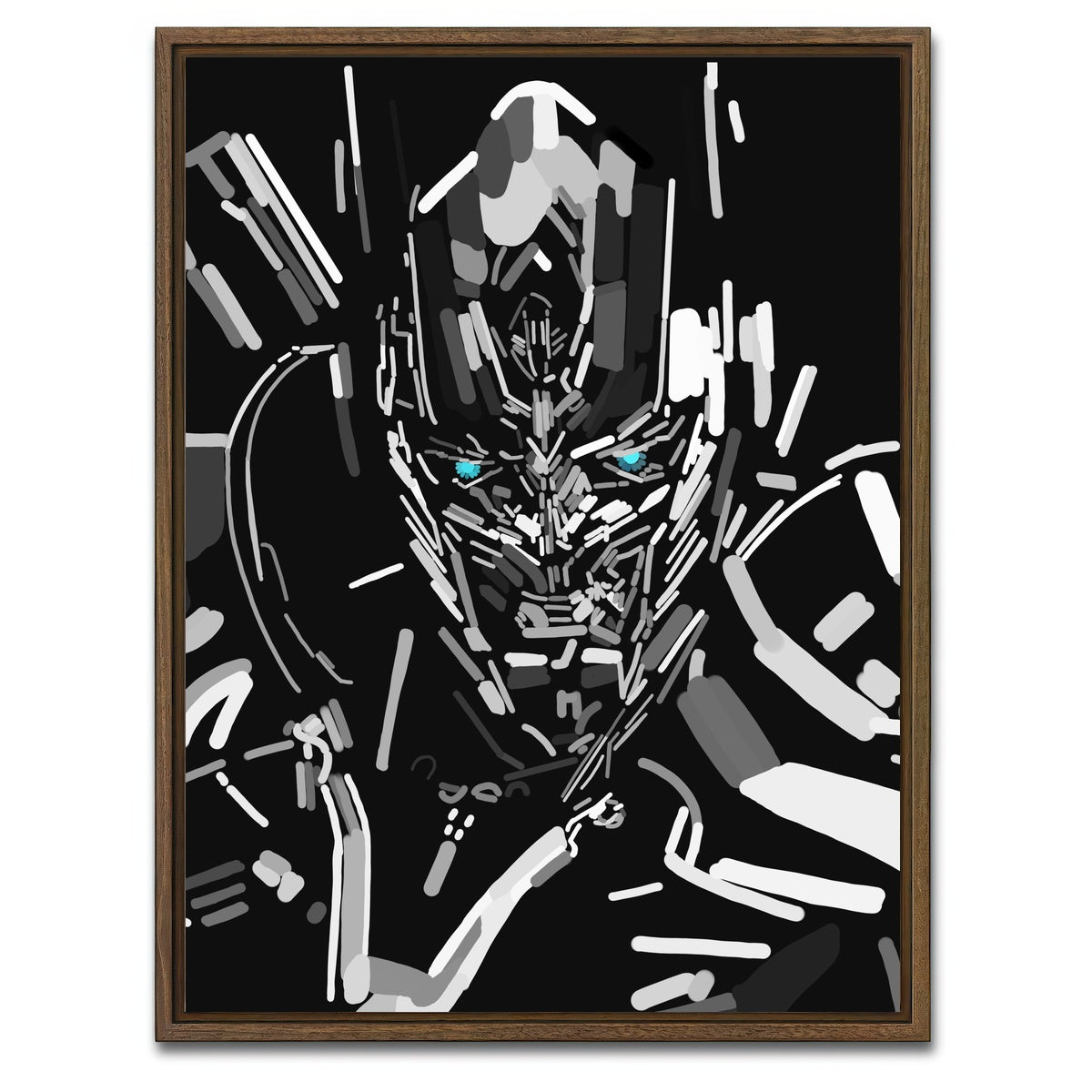 AUTO-MOCKUP WHITE | Prime | 1 Piece | Walnut Framed Canvas | group=3x4