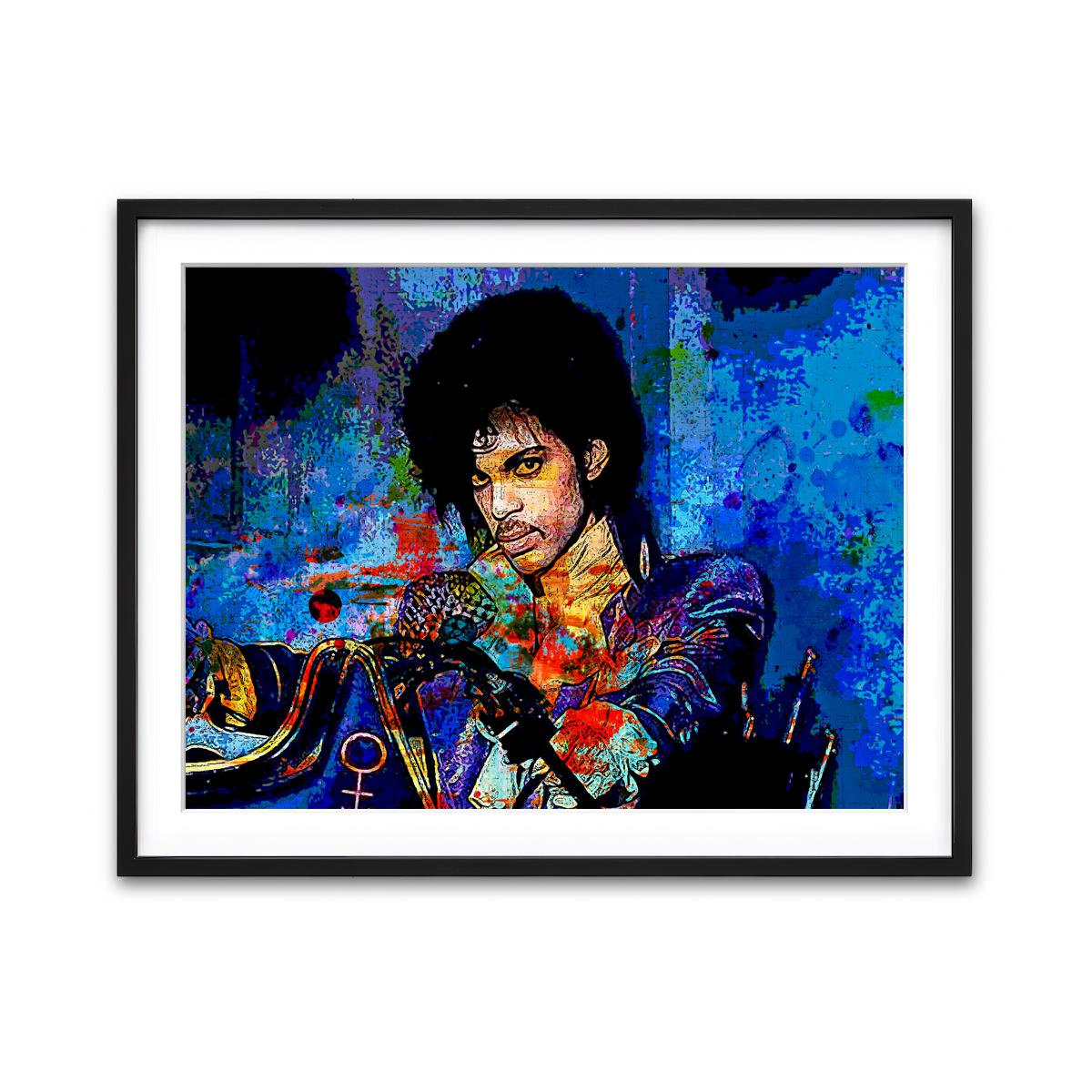 Framed Print 4x3 Black