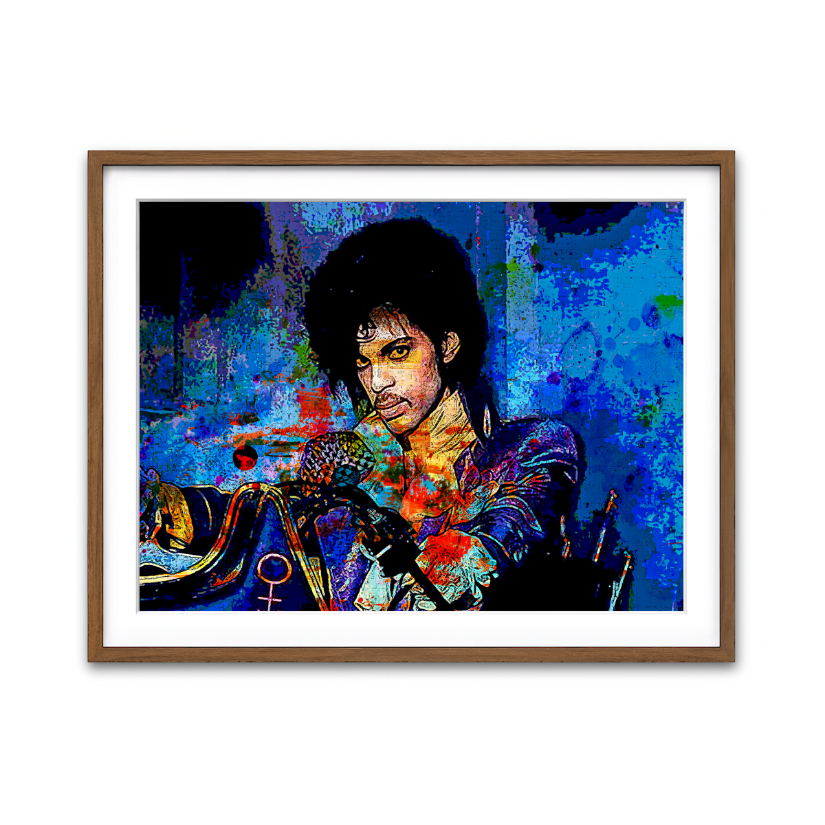 Framed Print 4x3 Walnut