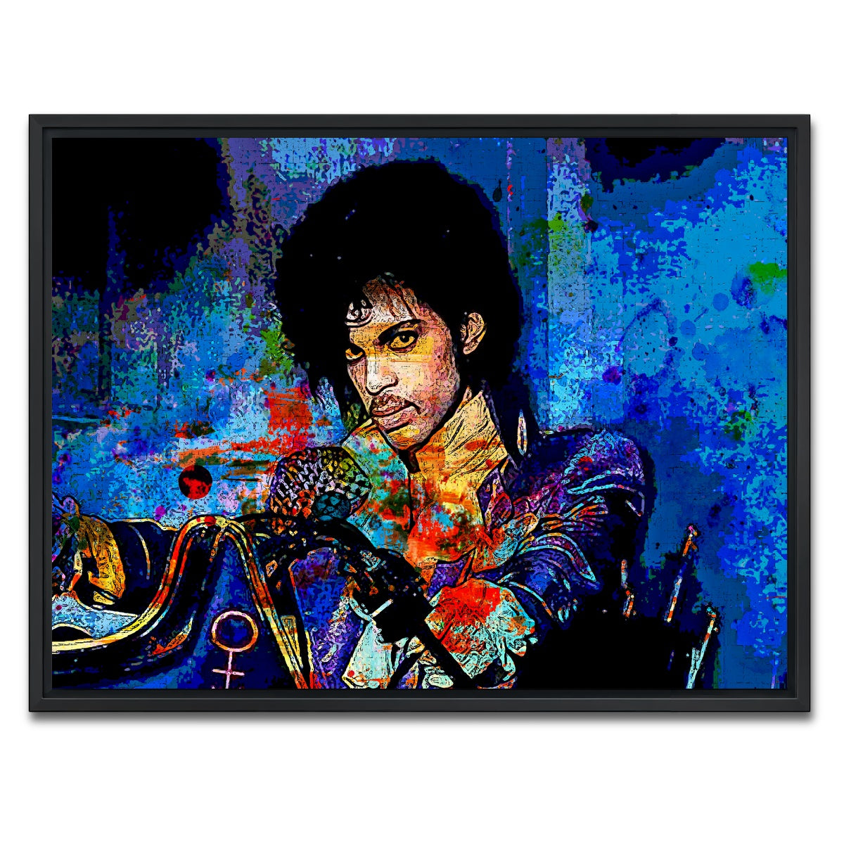 AUTO-MOCKUP WHITE | Prince | 1 Piece | Black Framed Canvas | group=4x3