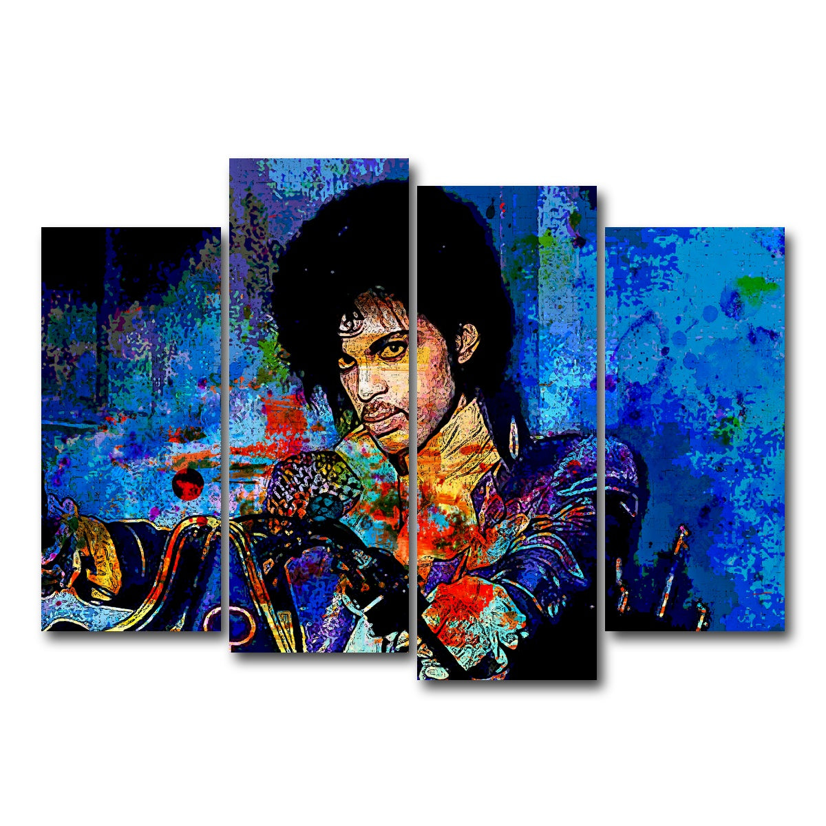 AUTO-MOCKUP WHITE | Prince | 4 Piece | Gallery Wrap Canvas | group=4_normal
