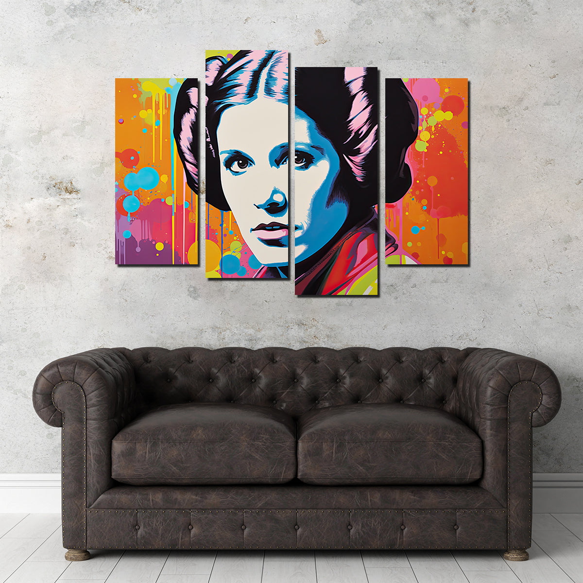 Princess Leia Wall Art