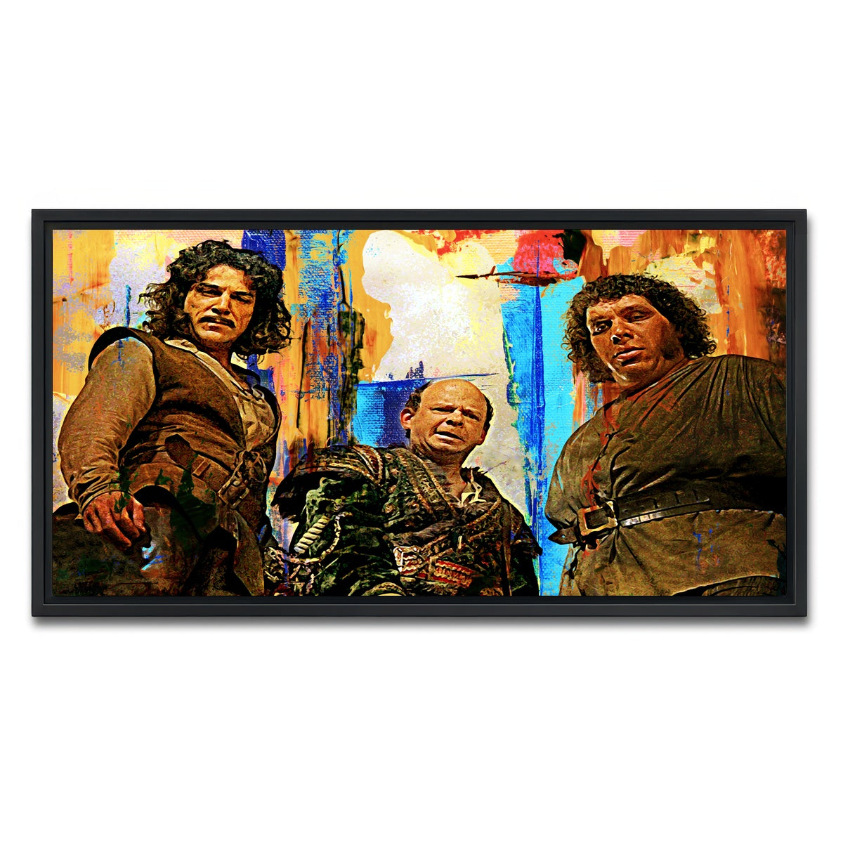 AUTO-MOCKUP WHITE | Princess Bride Villains | 1 Piece | Black Framed Canvas | group=2x1