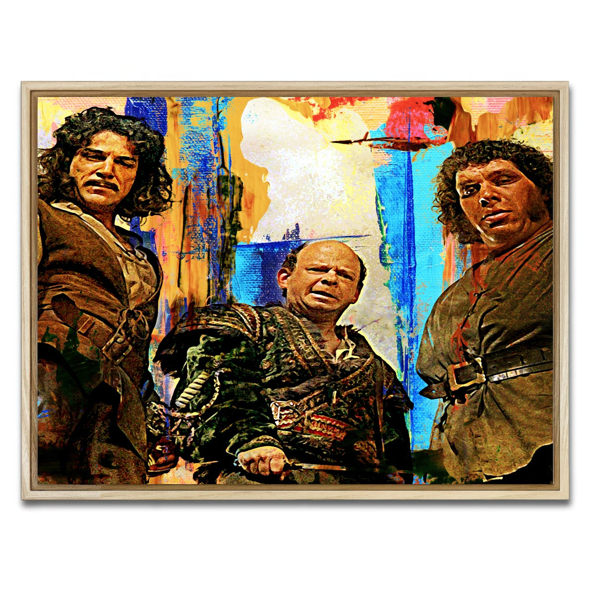 AUTO-MOCKUP WHITE | Princess Bride Villains | 1 Piece | Natural Framed Canvas | group=4x3