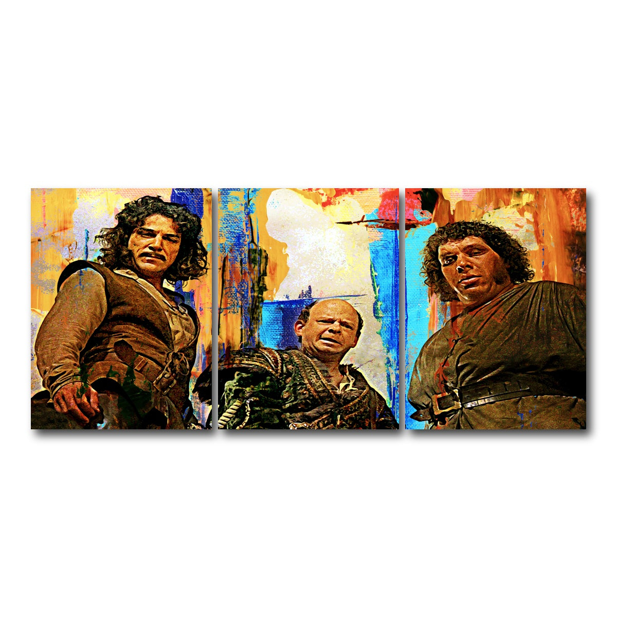 AUTO-MOCKUP WHITE | Princess Bride Villains | 3 Piece | Gallery Wrap Canvas | group=18x24