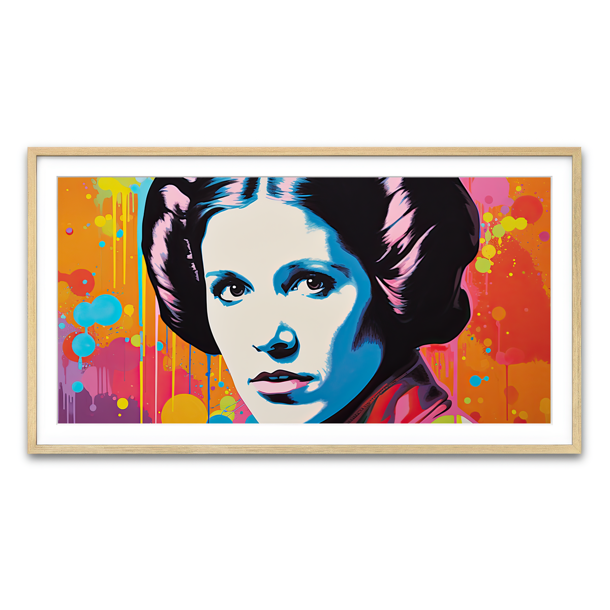 Framed Print 2x1 Natural