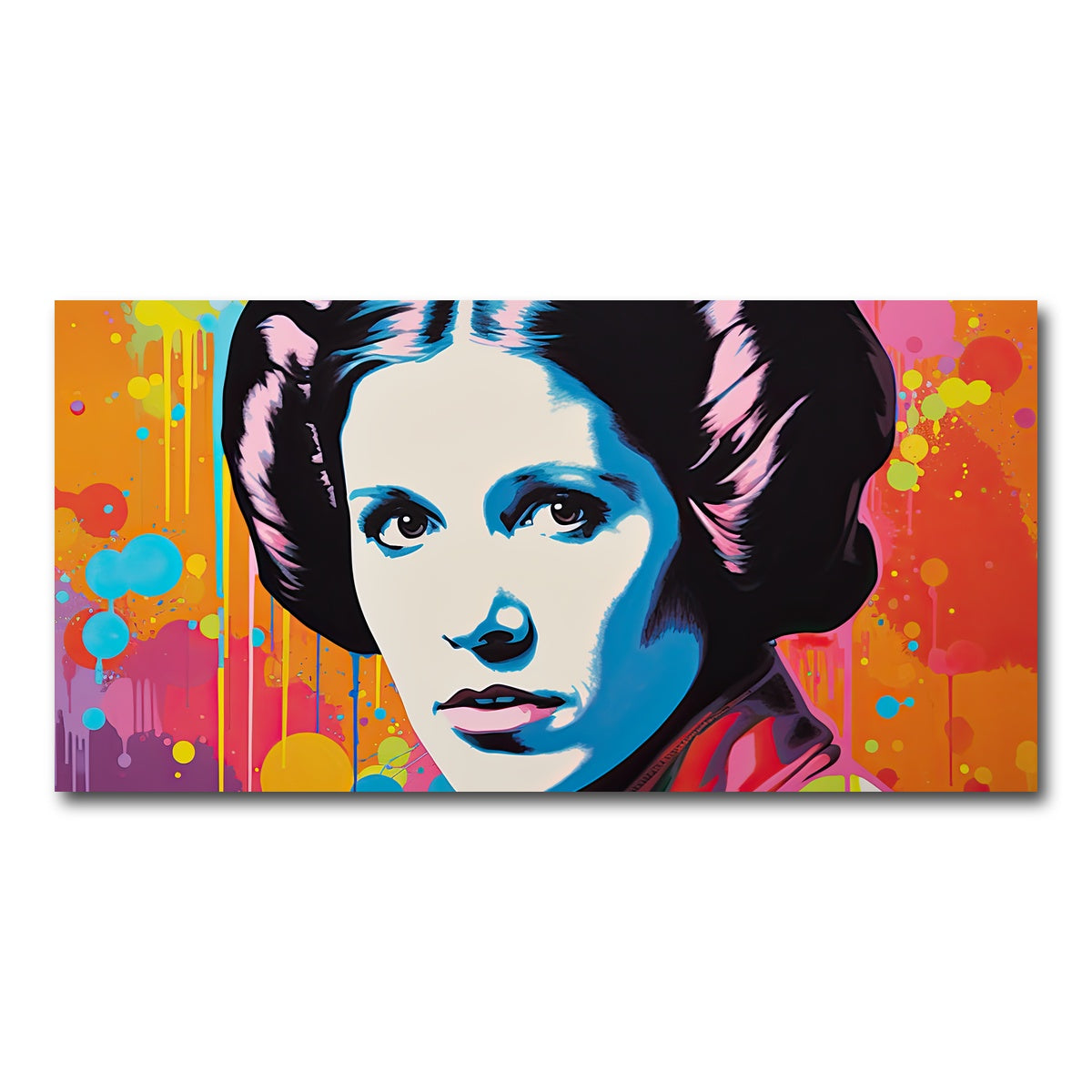 AUTO-MOCKUP WHITE | Princess Leia Colors | 1 Piece | Gallery Wrap Canvas | group=2x1