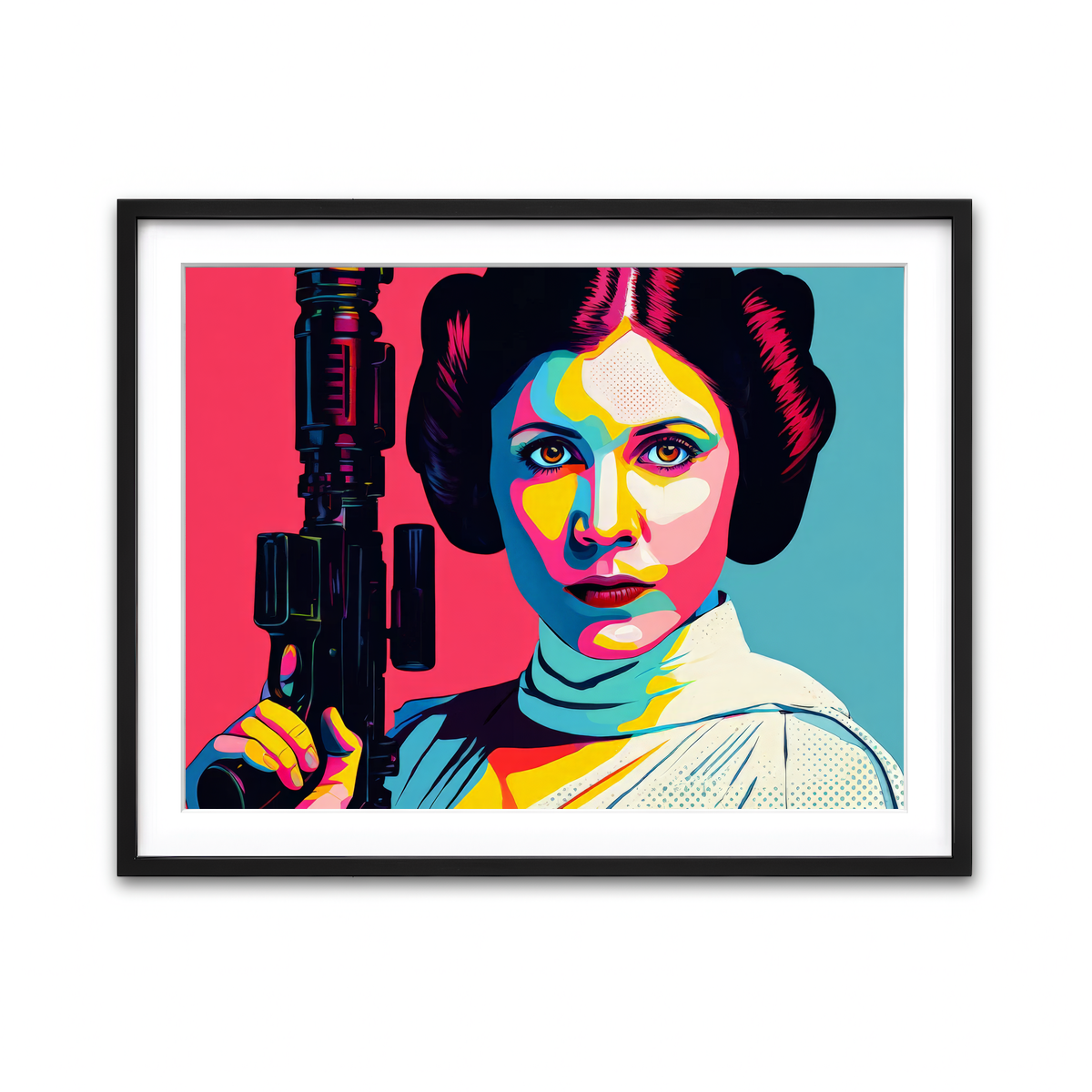 Framed Print 4x3 Black