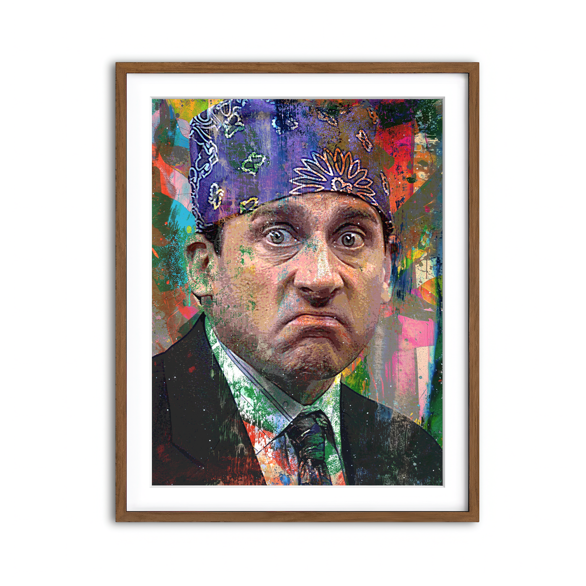 Framed Print 3x4 Walnut