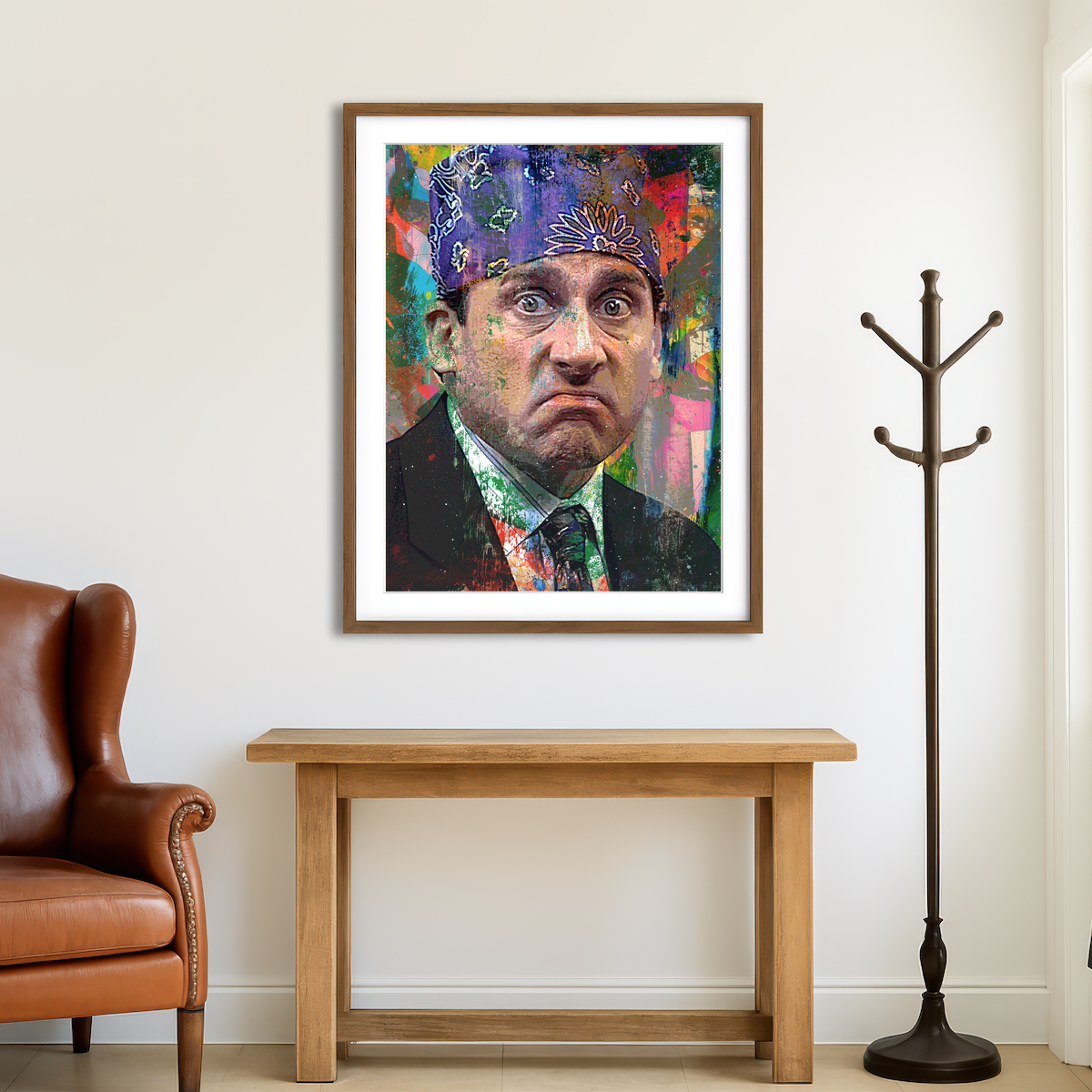 AUTO-MOCKUP ROOM | Prison Mike Wall Art