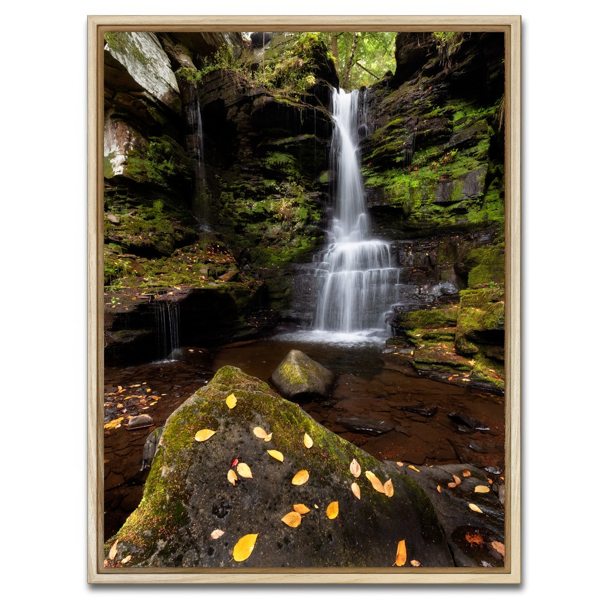 AUTO-MOCKUP WHITE | Private Property | 1 Piece | Natural Framed Canvas | group=3x4