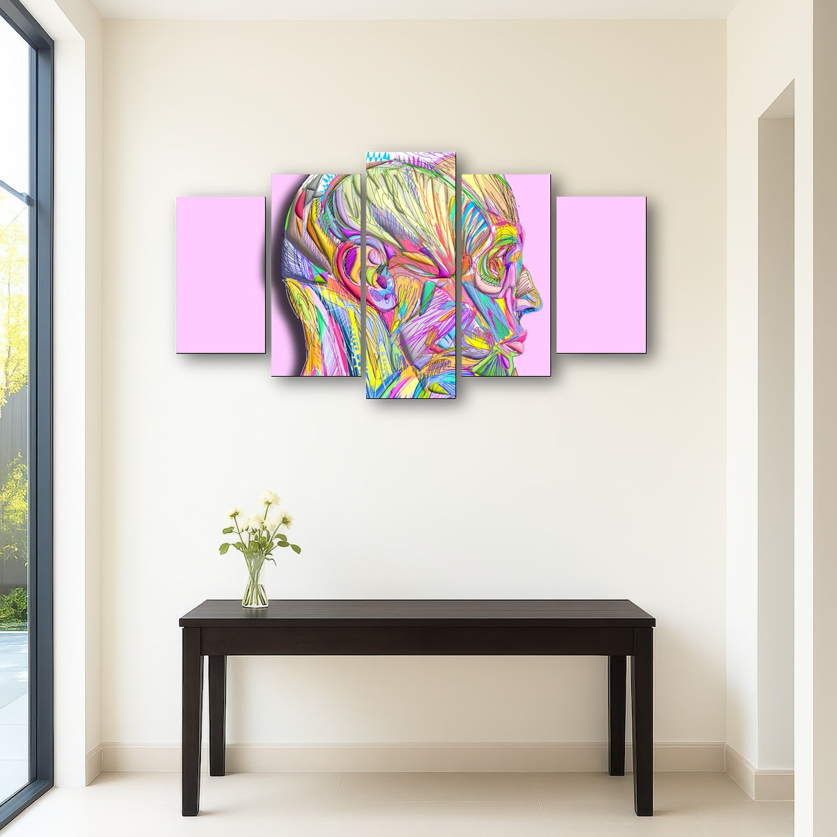 AUTO-MOCKUP ROOM | Profile Face Muscles