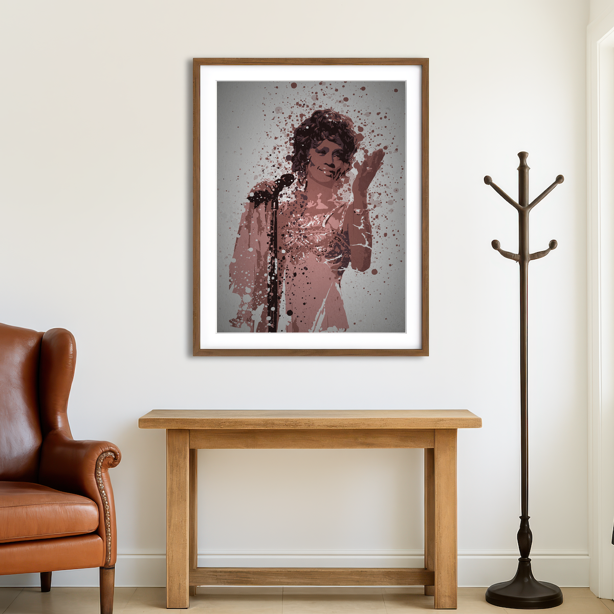 AUTO-MOCKUP ROOM | Prom Queen of Soul Wall Art
