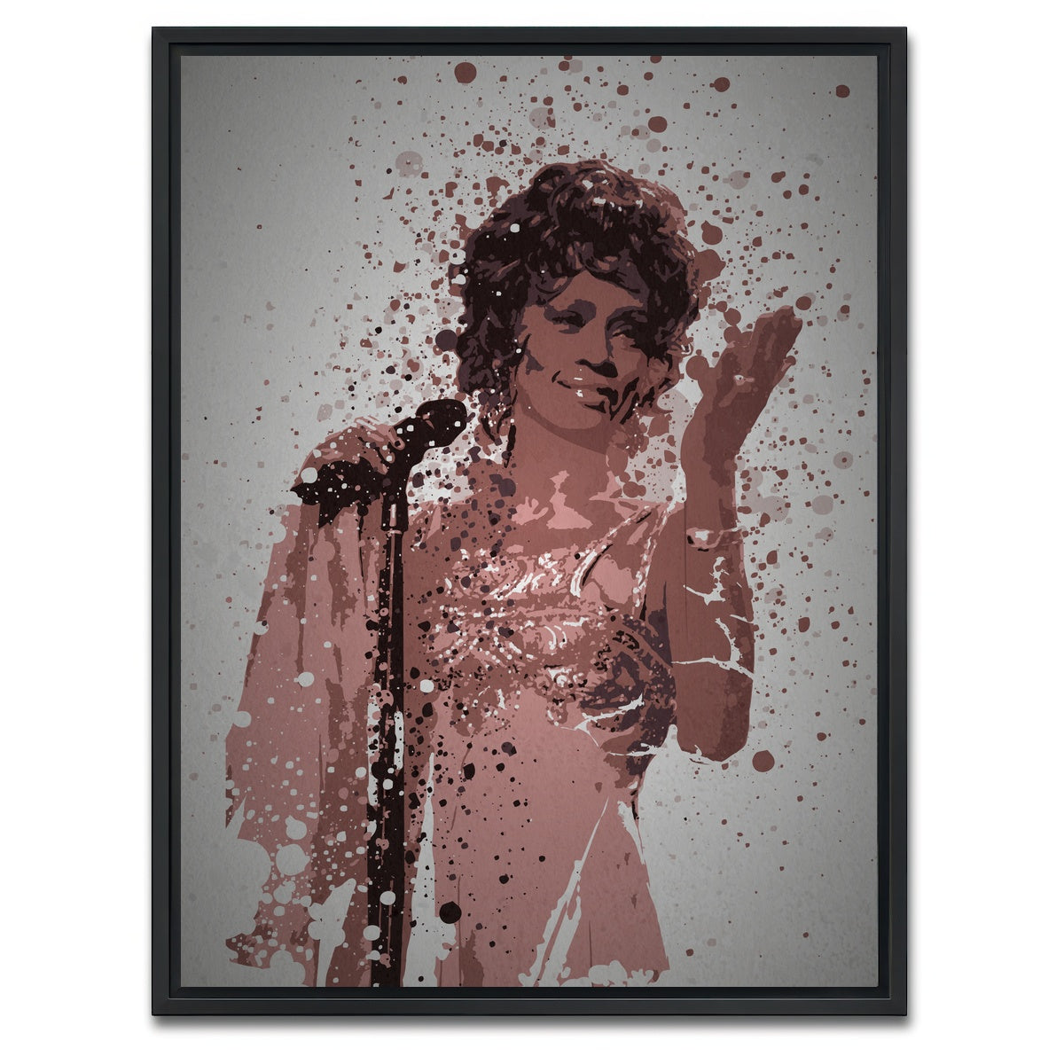 AUTO-MOCKUP WHITE | Prom Queen of Soul | 1 Piece | Black Framed Canvas | group=3x4
