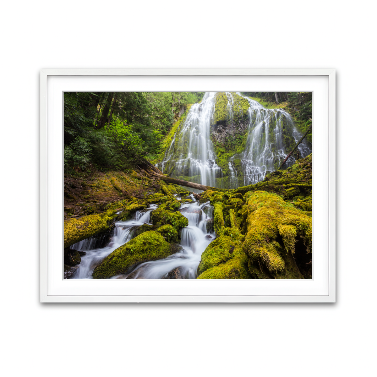 Framed Print 4x3 White