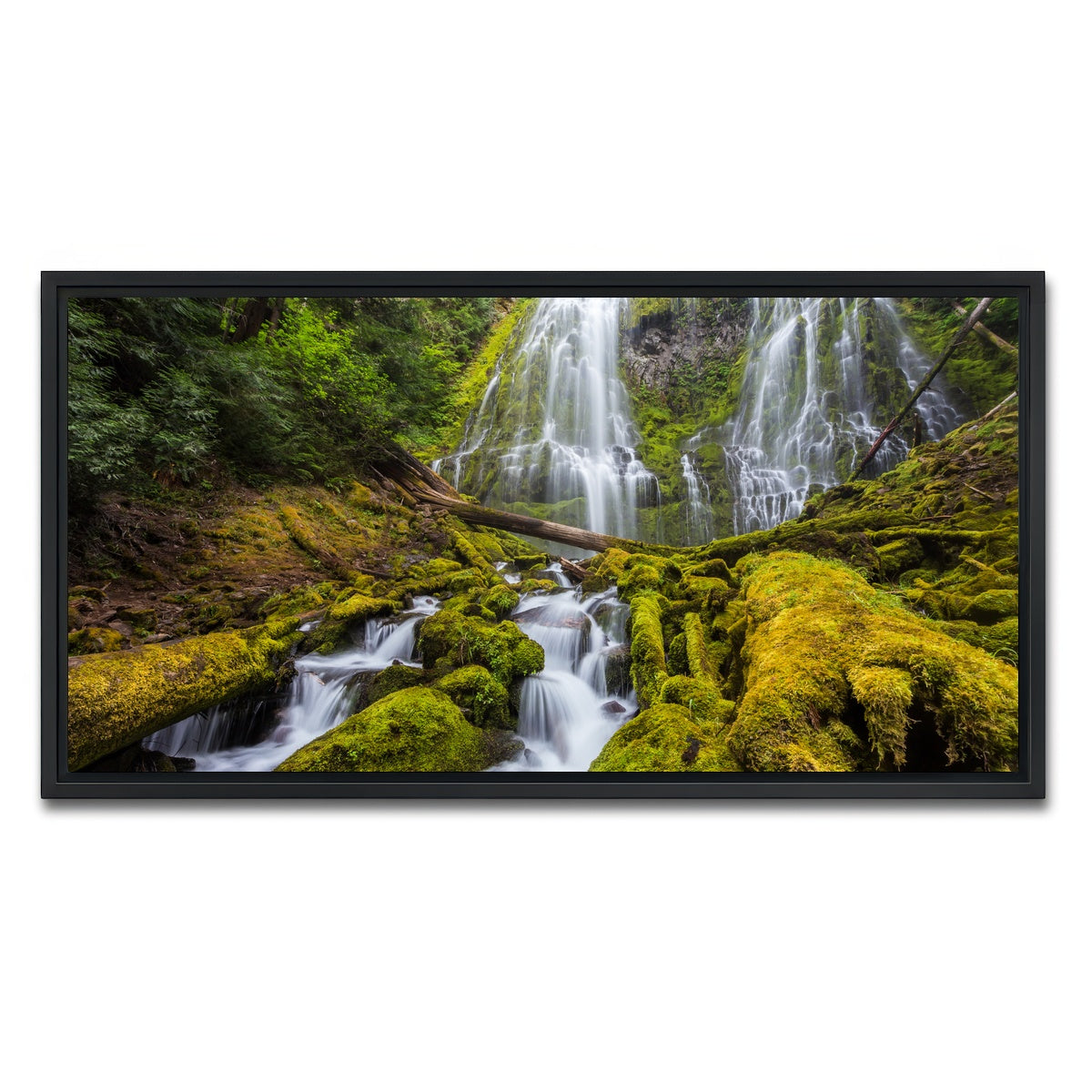 AUTO-MOCKUP WHITE | Proxy falls | 1 Piece | Black Framed Canvas | group=2x1