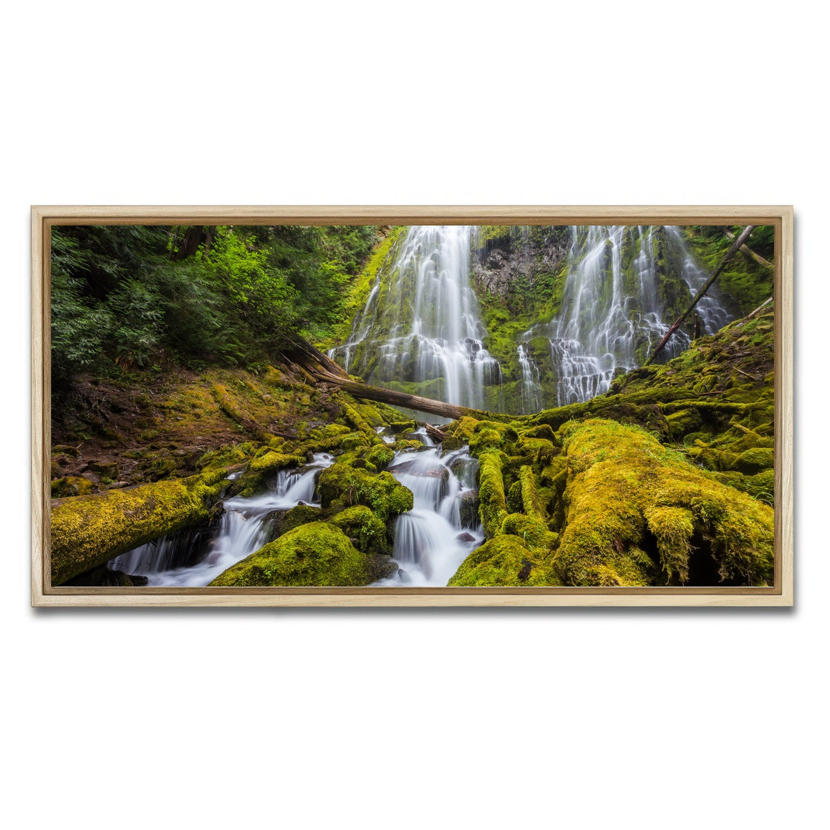 AUTO-MOCKUP WHITE | Proxy falls | 1 Piece | Natural Framed Canvas | group=2x1