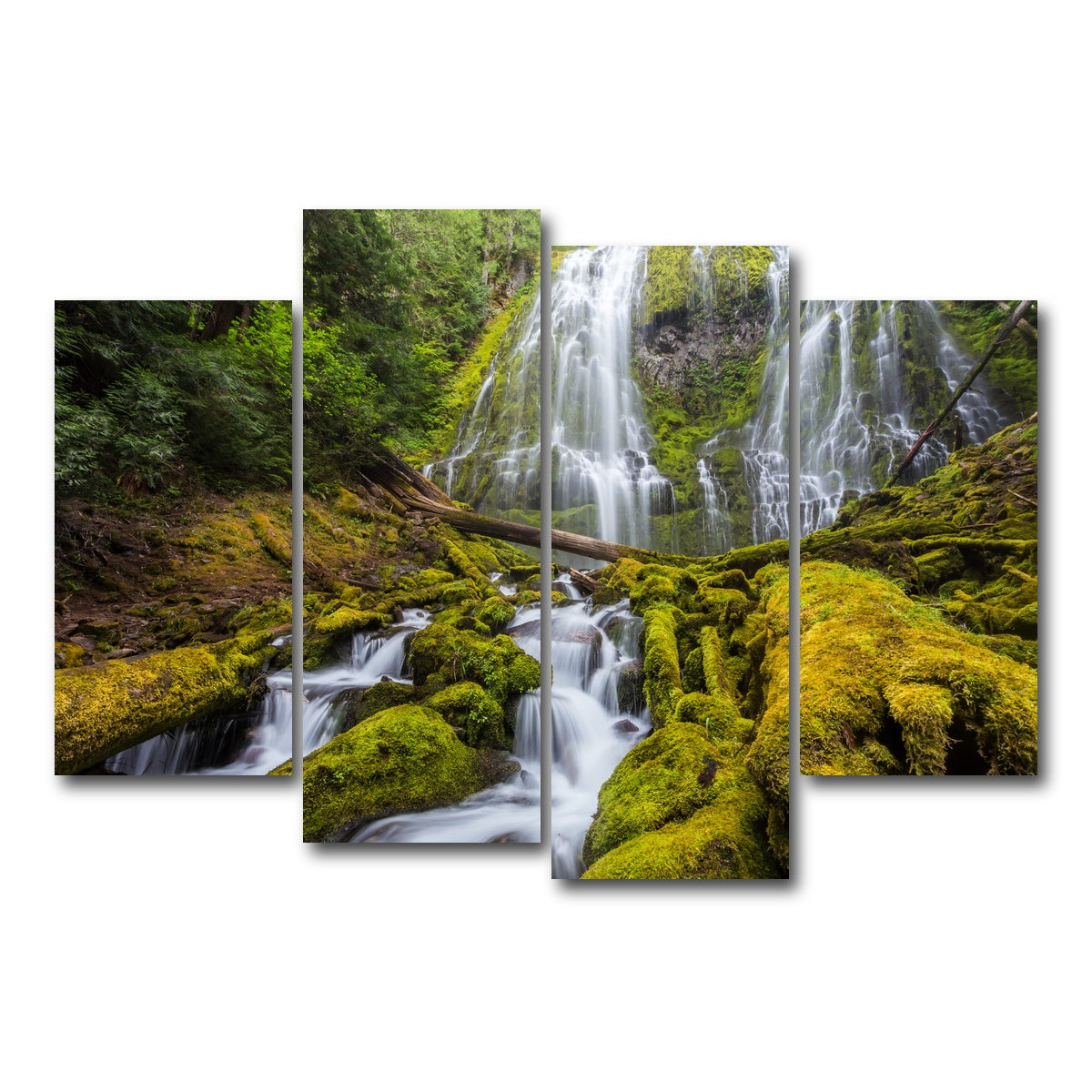 AUTO-MOCKUP WHITE | Proxy falls | 4 Piece | Gallery Wrap Canvas | group=4_short