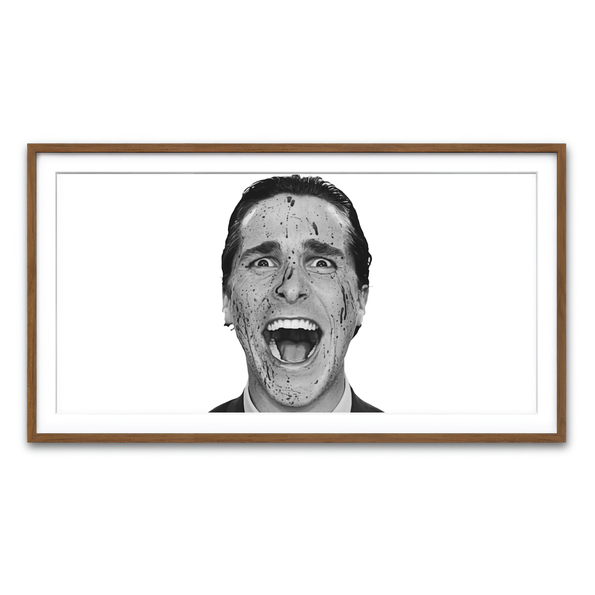 Framed Print 2x1 Walnut