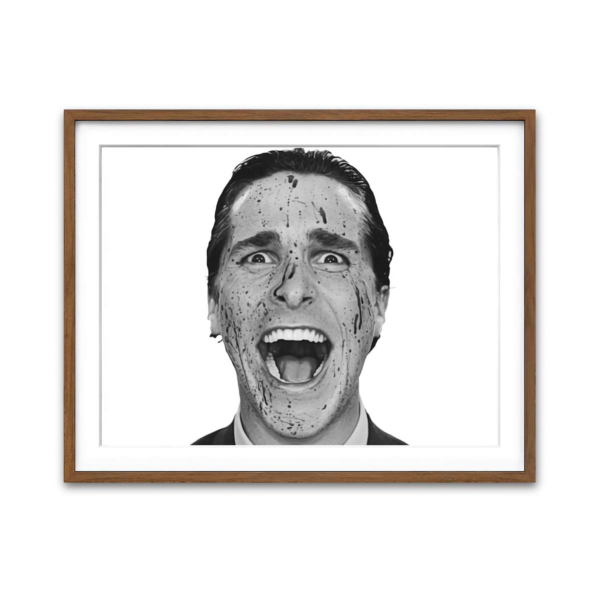 Framed Print 4x3 Walnut