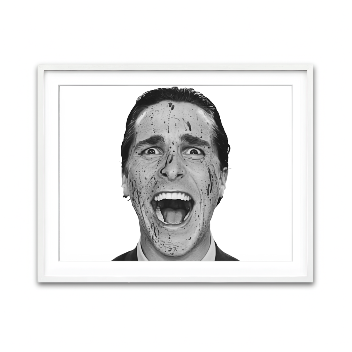 Framed Print 4x3 White