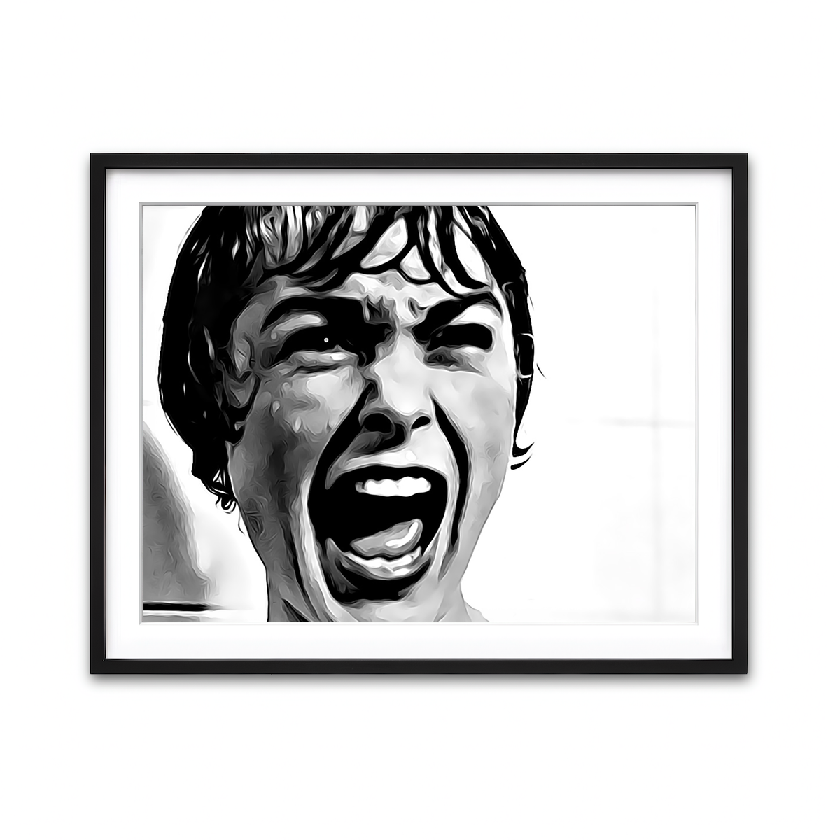 Framed Print 4x3 Black