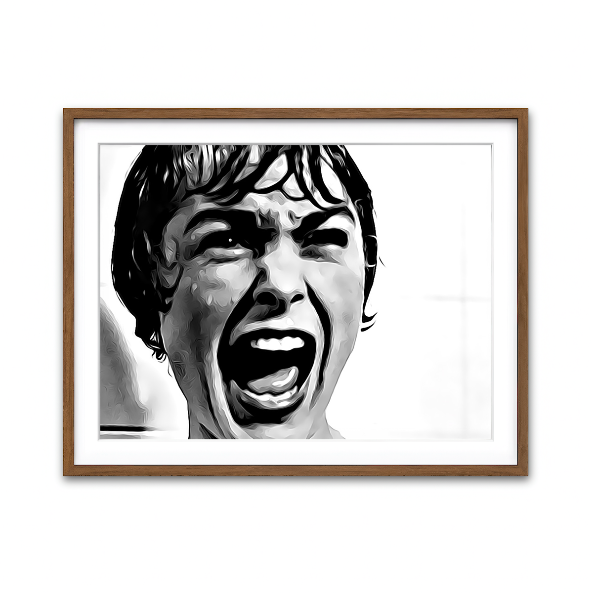 Framed Print 4x3 Walnut