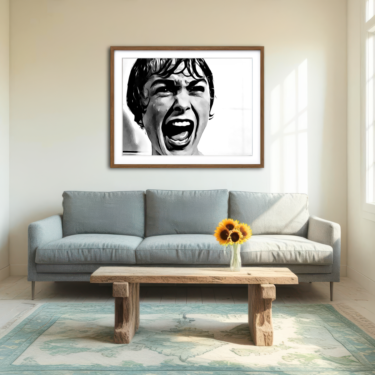 AUTO-MOCKUP ROOM | Psycho Wall Art