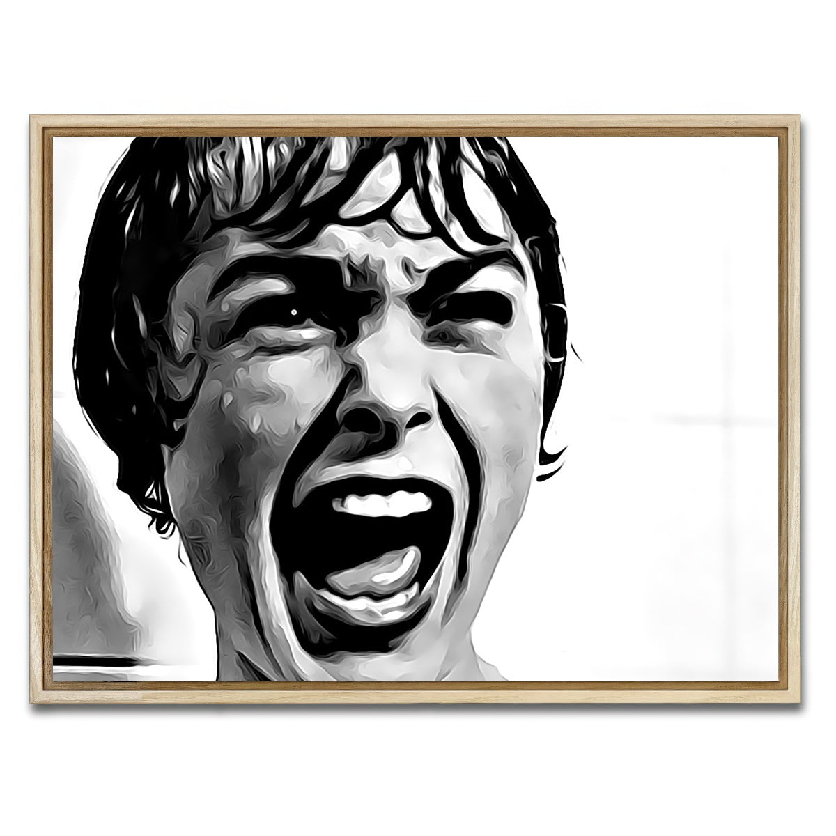 AUTO-MOCKUP WHITE | Psycho | 1 Piece | Natural Framed Canvas | group=4x3