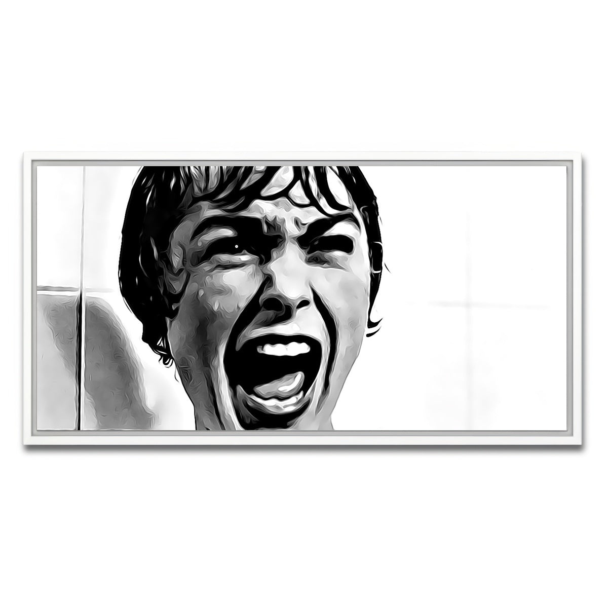 AUTO-MOCKUP WHITE | Psycho | 1 Piece | White Framed Canvas | group=2x1