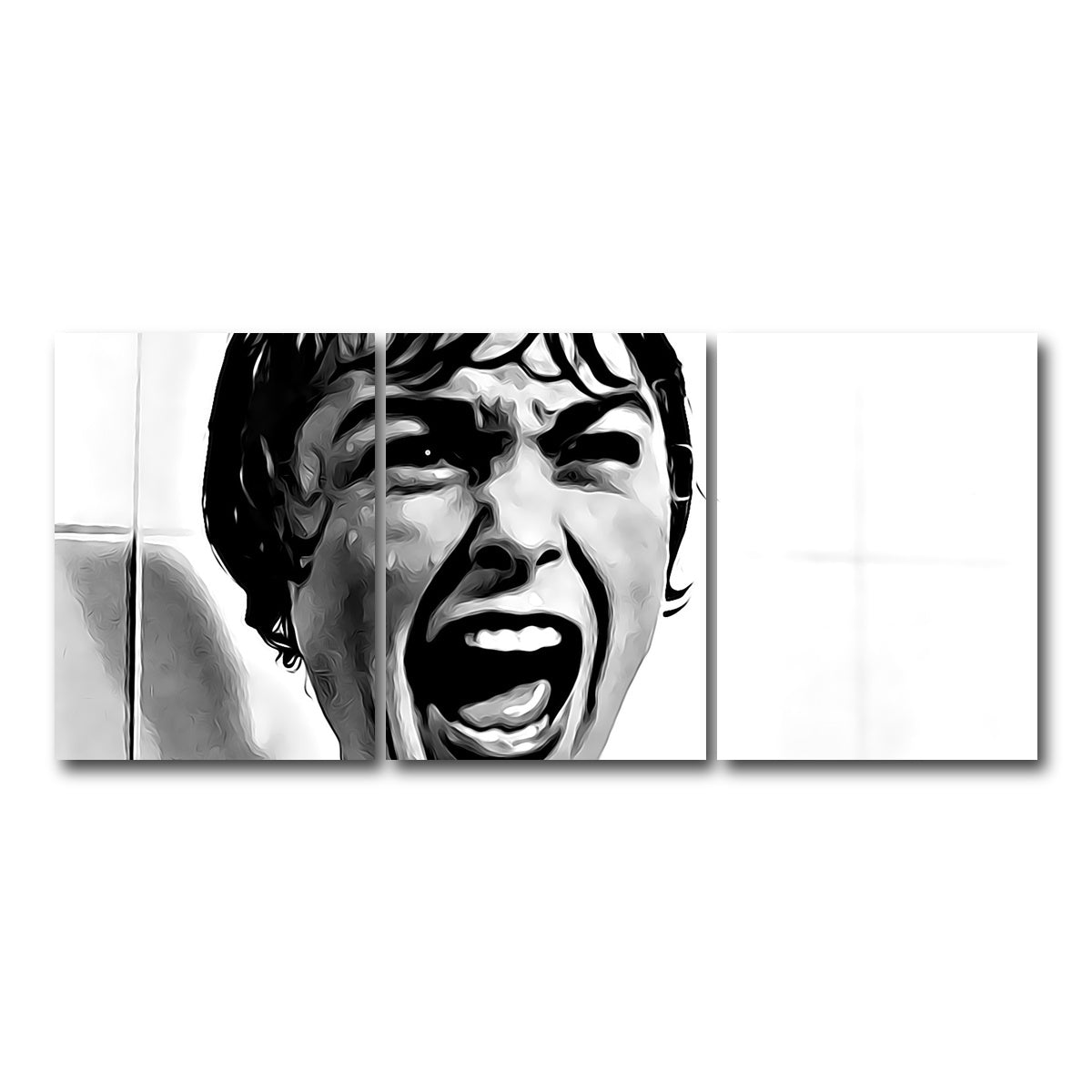 AUTO-MOCKUP WHITE | Psycho | 3 Piece | Gallery Wrap Canvas | group=18x24